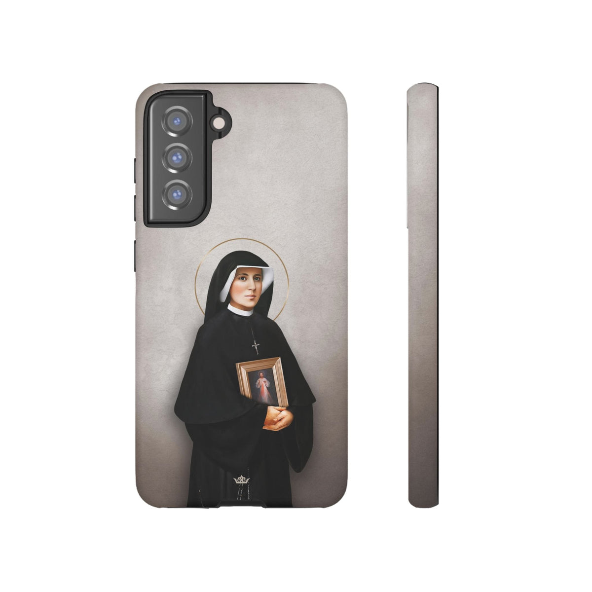 St. Faustina Hard Phone Case (Light) Copyright VENXARA