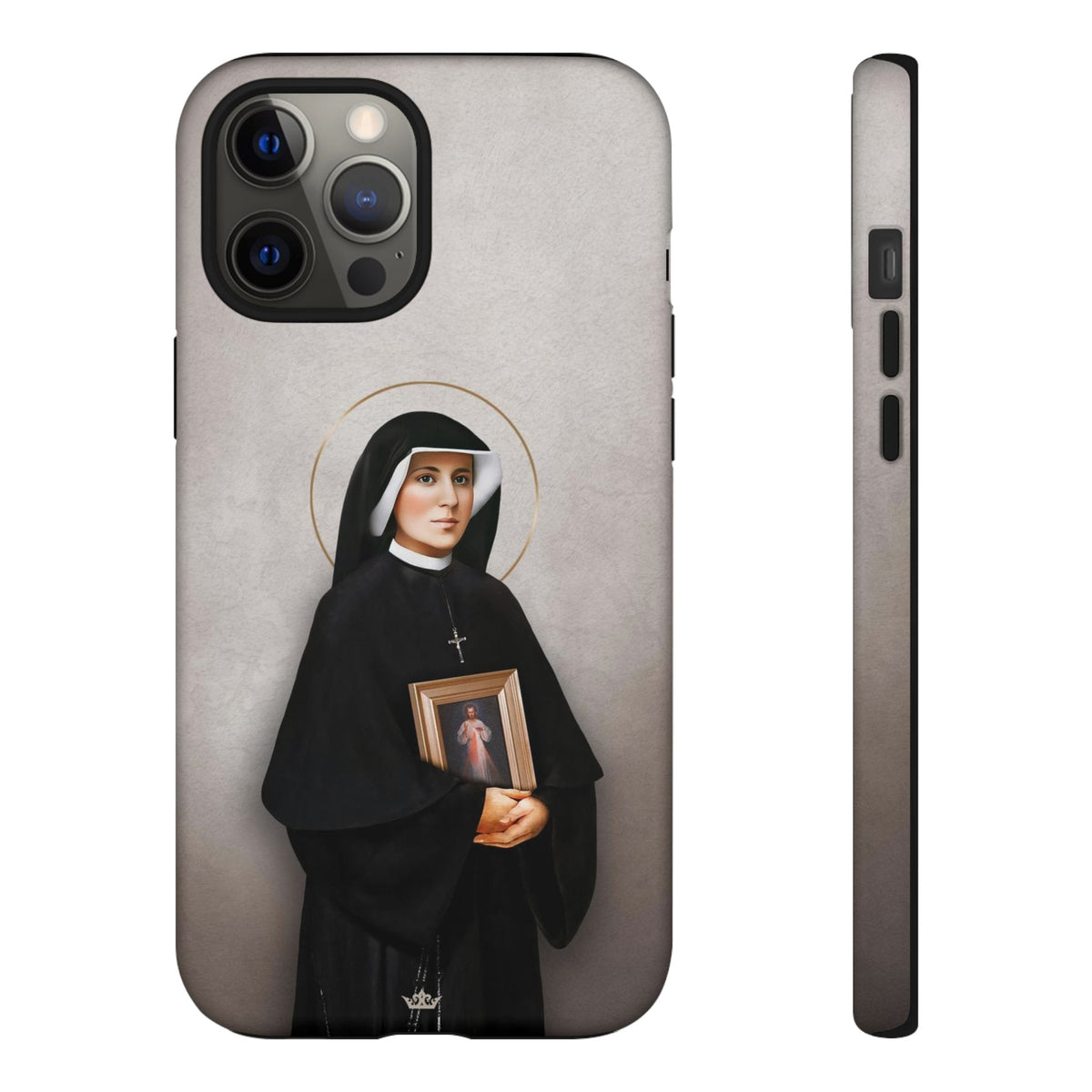 St. Faustina Hard Phone Case (Light) Copyright VENXARA