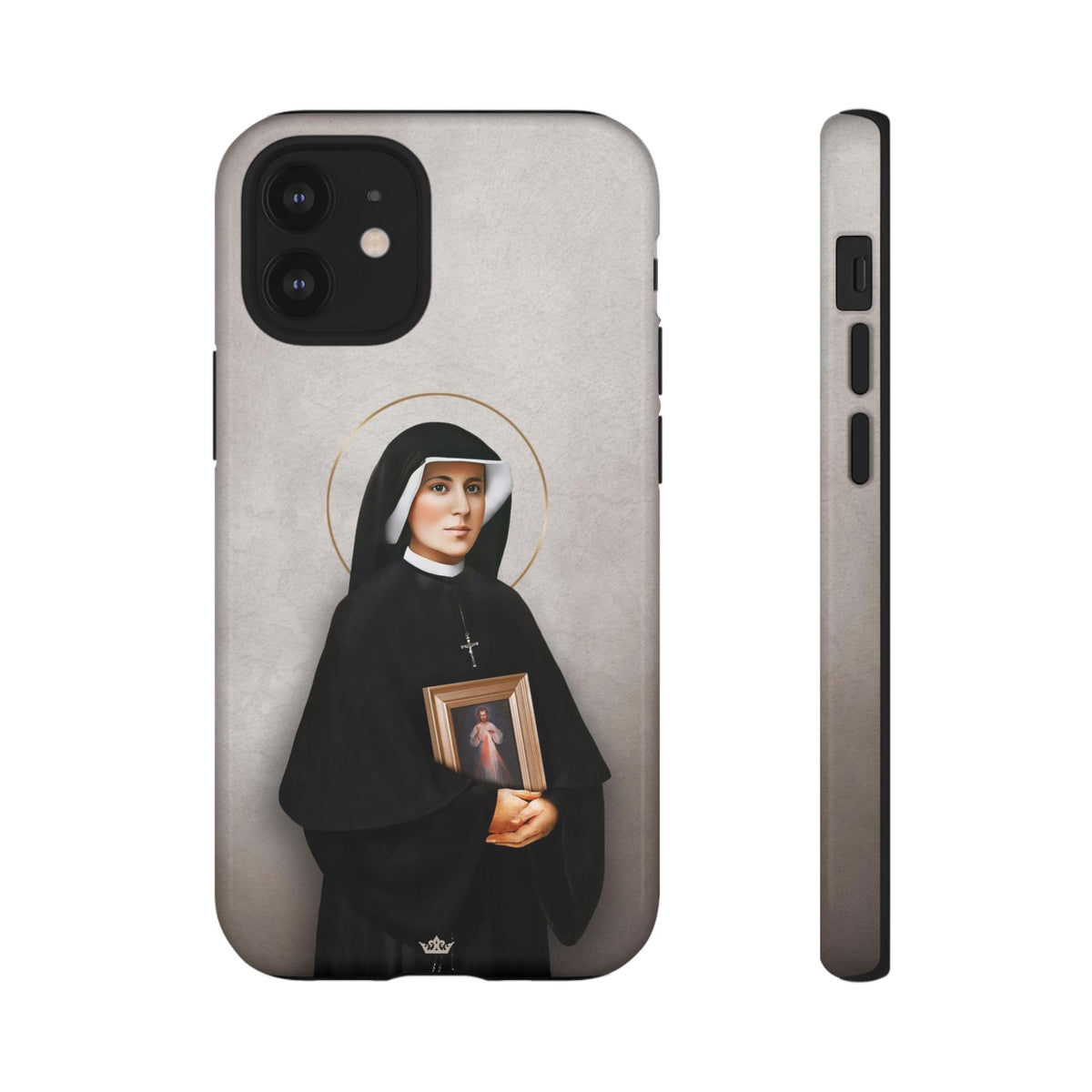 St. Faustina Hard Phone Case (Light) Copyright VENXARA