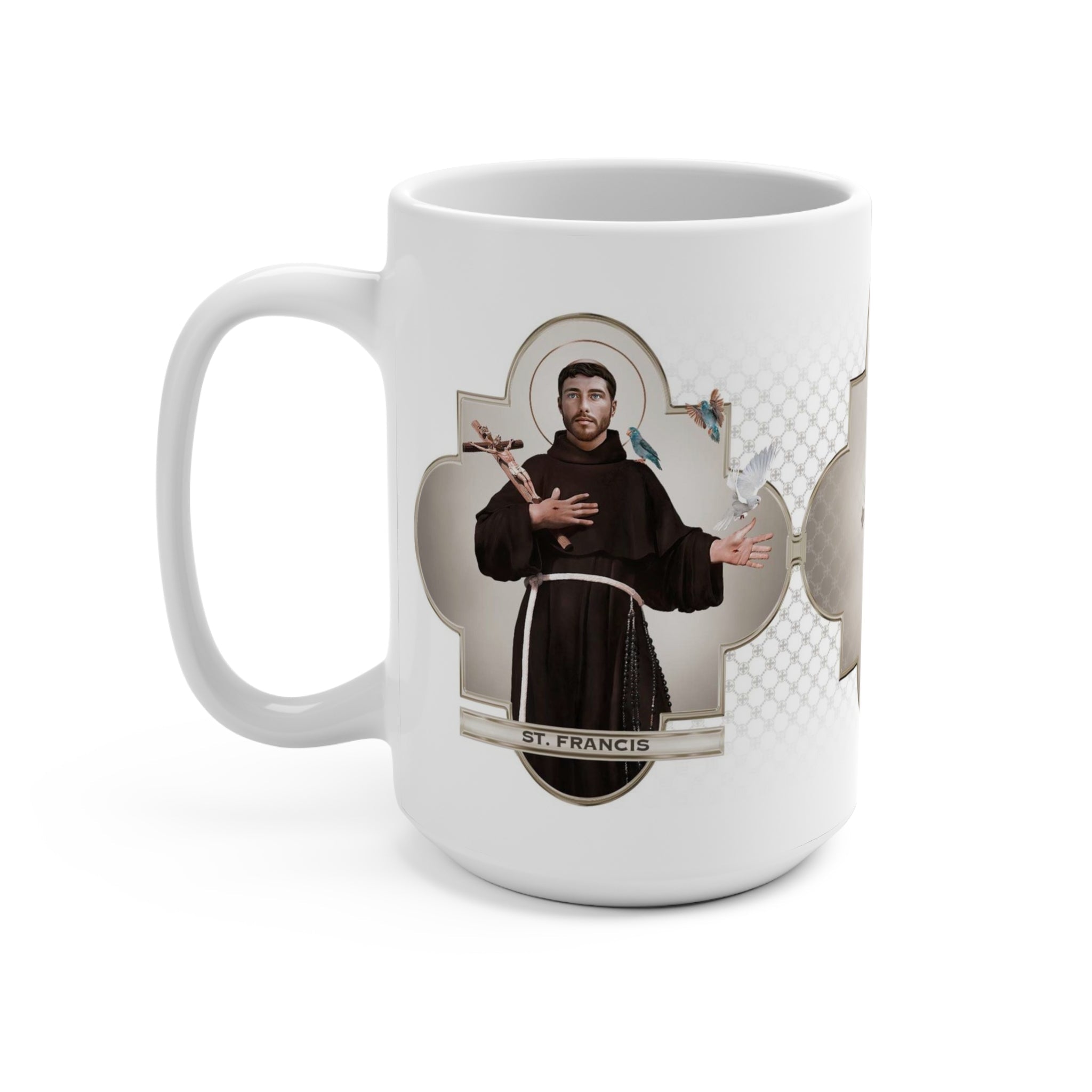St. Francis of Assisi Ceramic Mug - VENXARA®