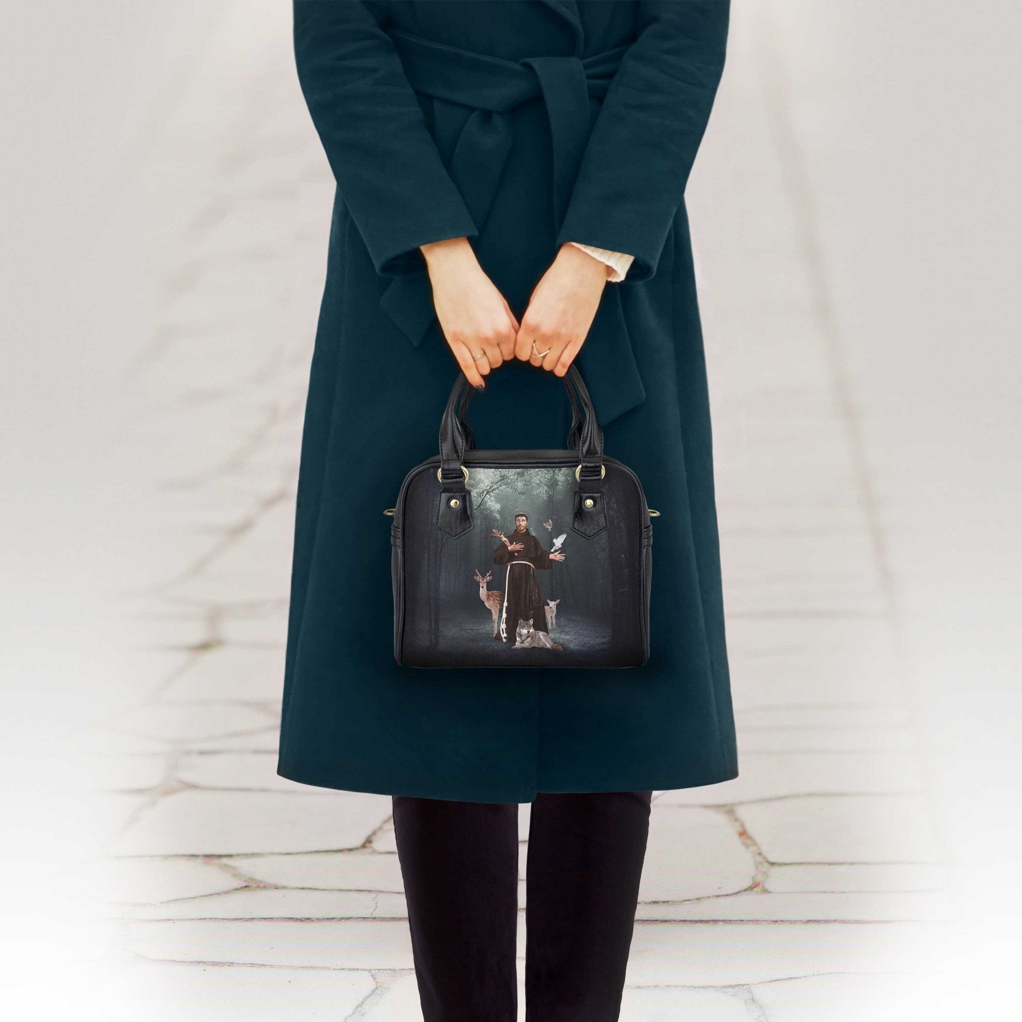 St. Francis of Assisi Handbag (Forest) - VENXARA®