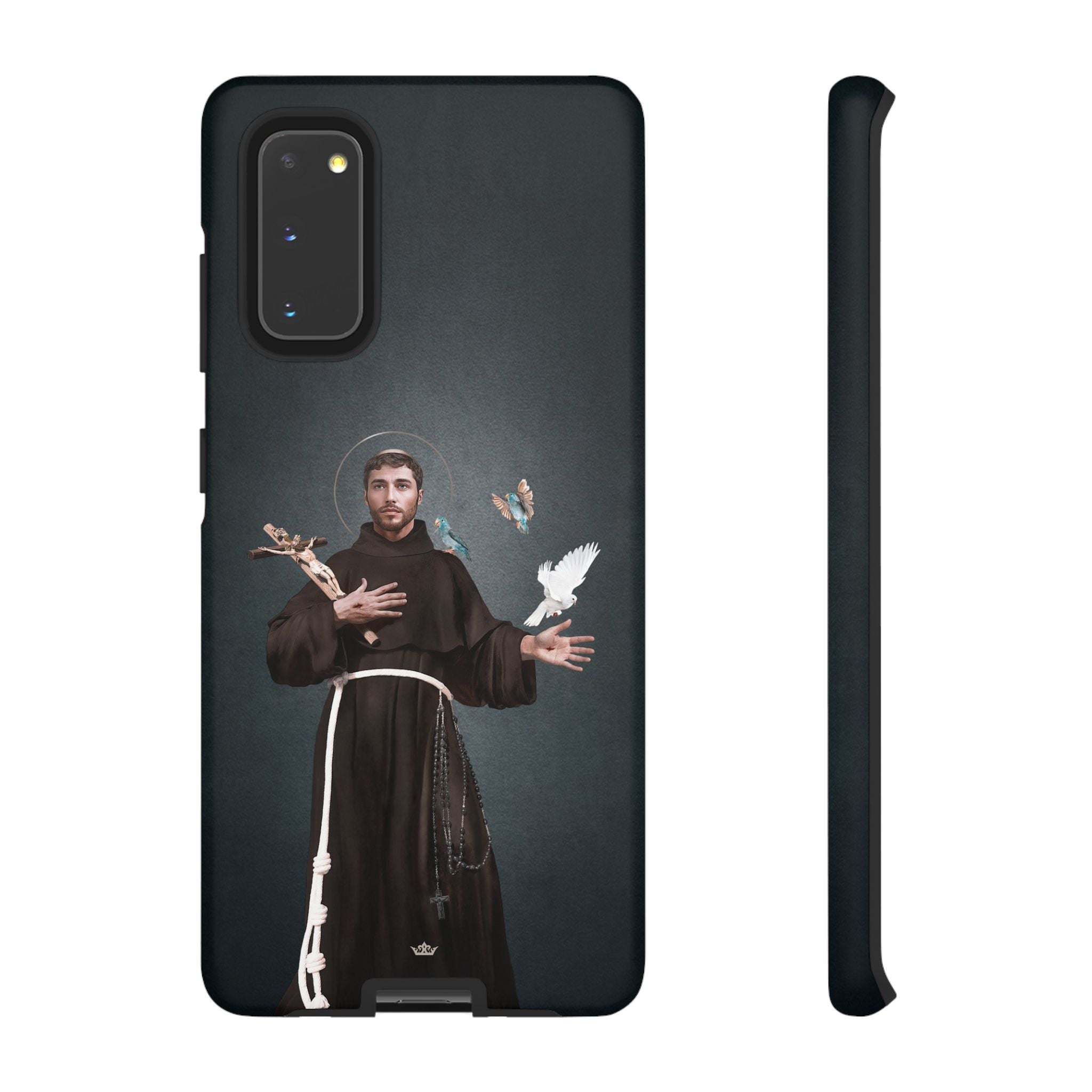 St. Francis of Assisi Hard Phone Case (Dark) - VENXARA®