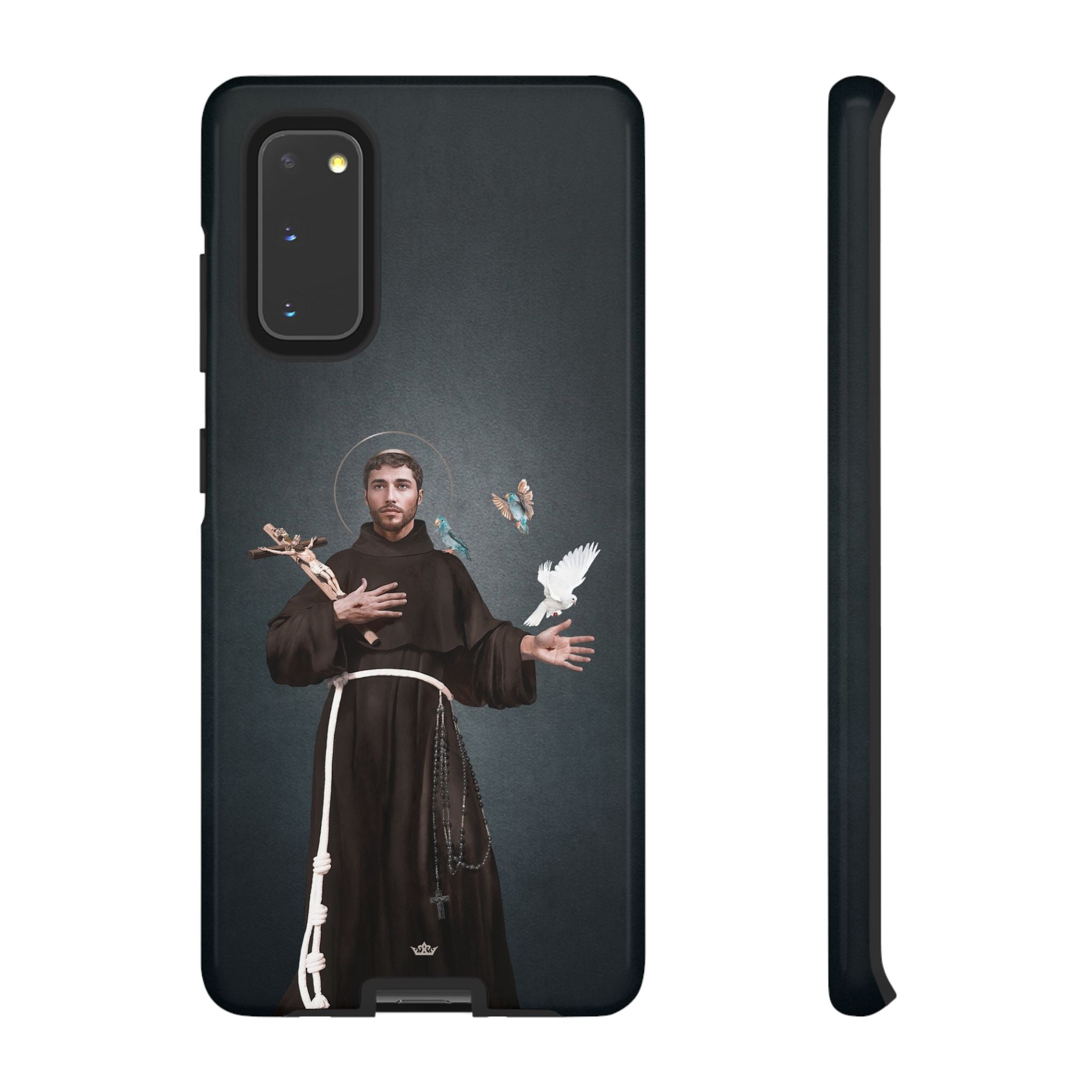 St. Francis of Assisi Hard Phone Case (Dark) - VENXARA®