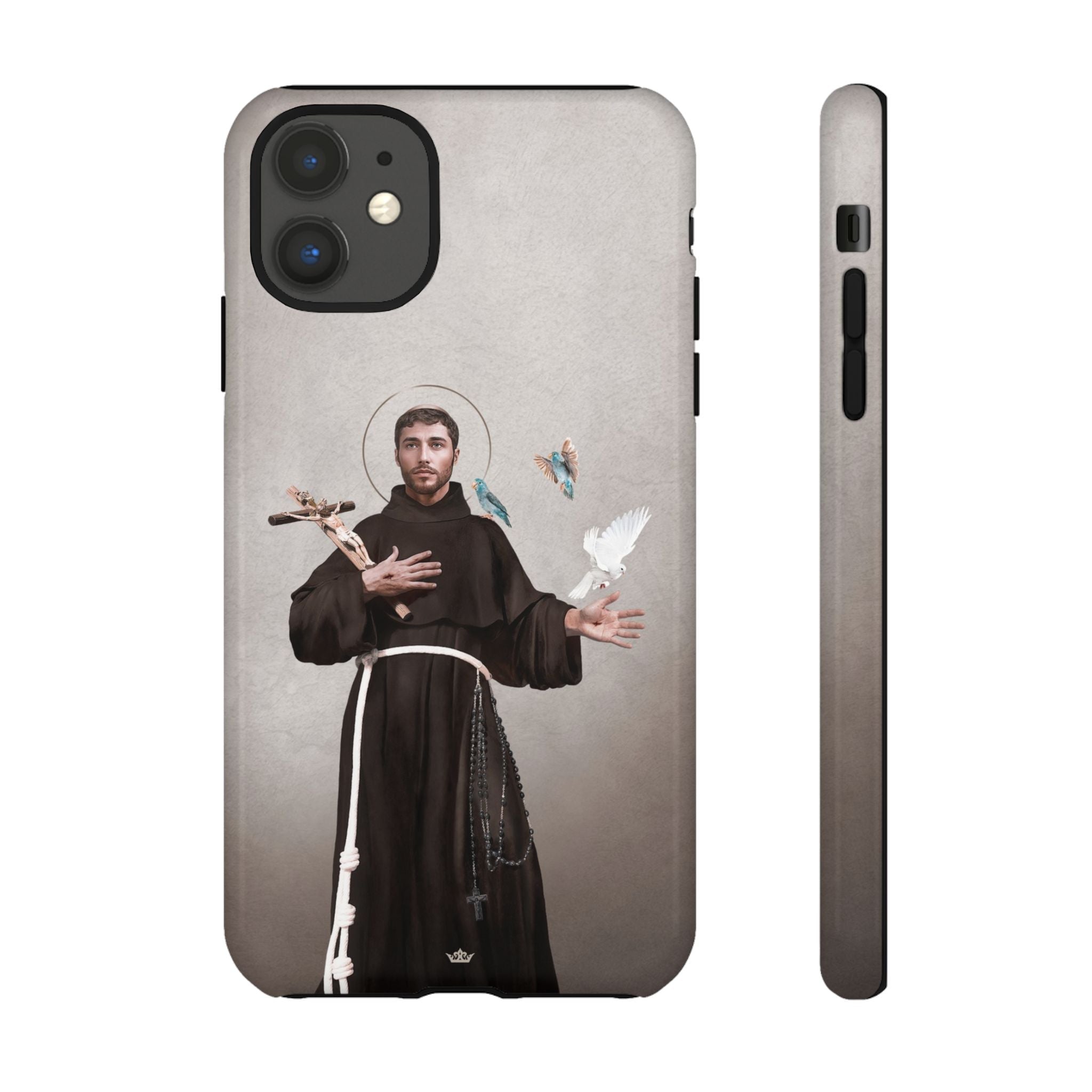 St. Francis of Assisi Hard Phone Case (Light) - VENXARA®