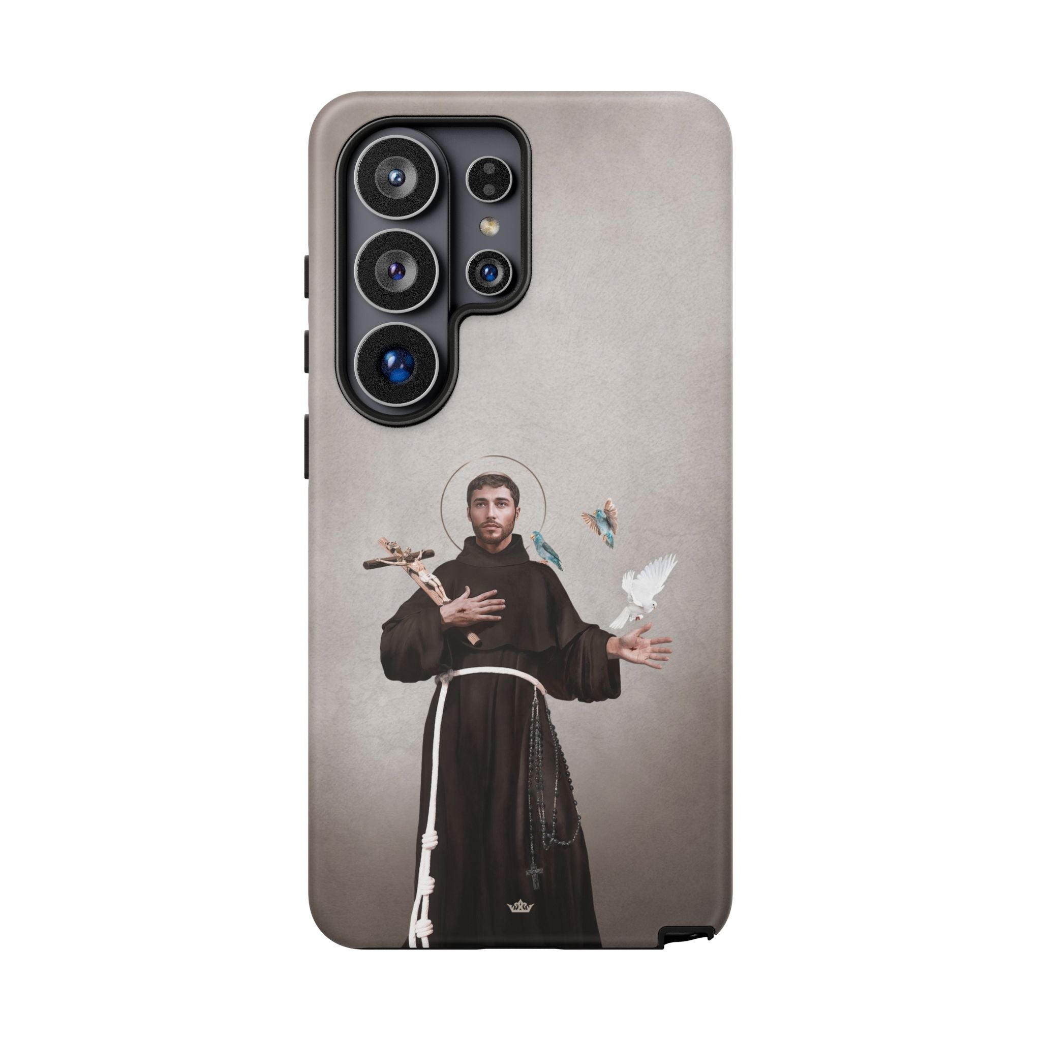 St. Francis of Assisi Hard Phone Case (Light) - Venxara