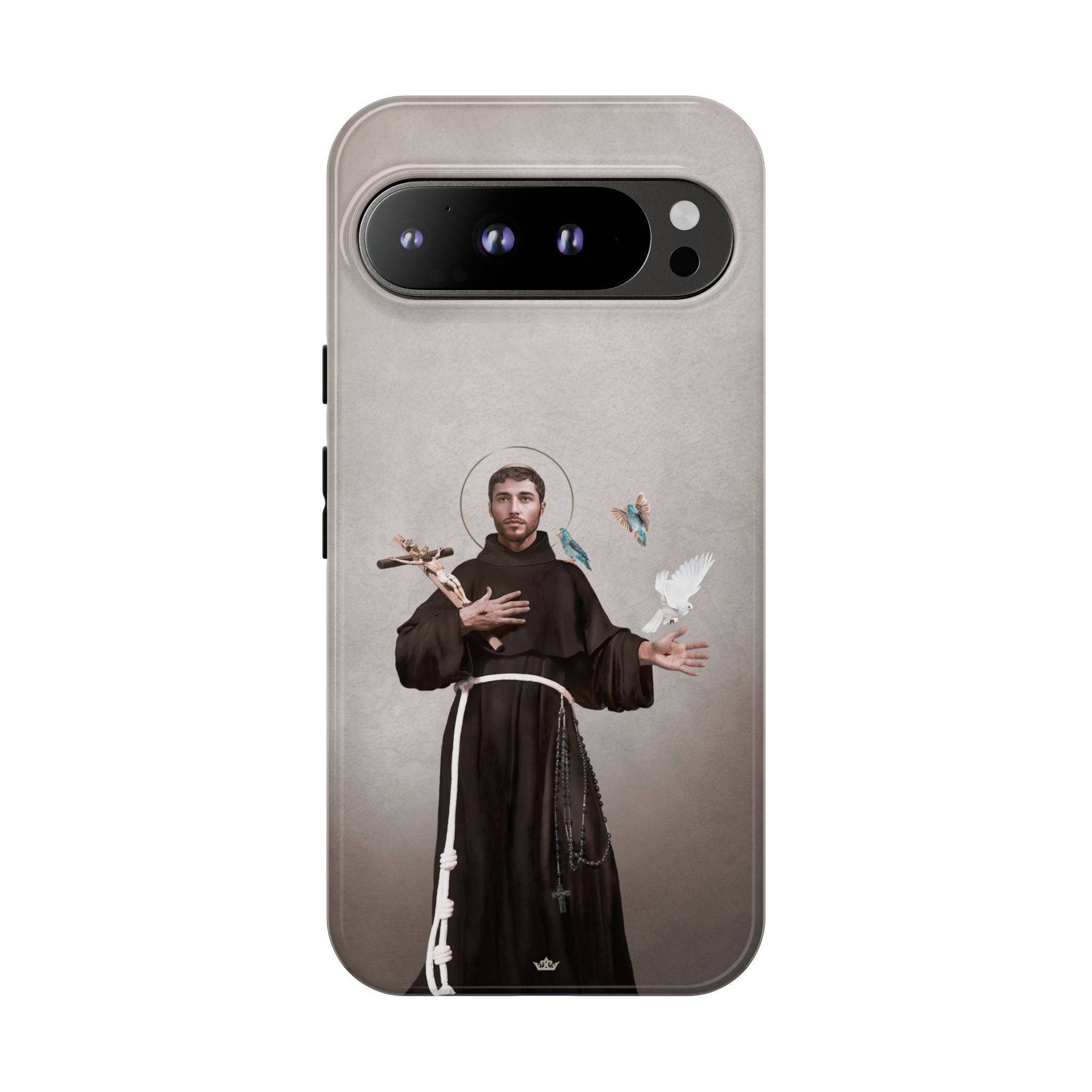 St. Francis of Assisi Hard Phone Case (Light) - Venxara