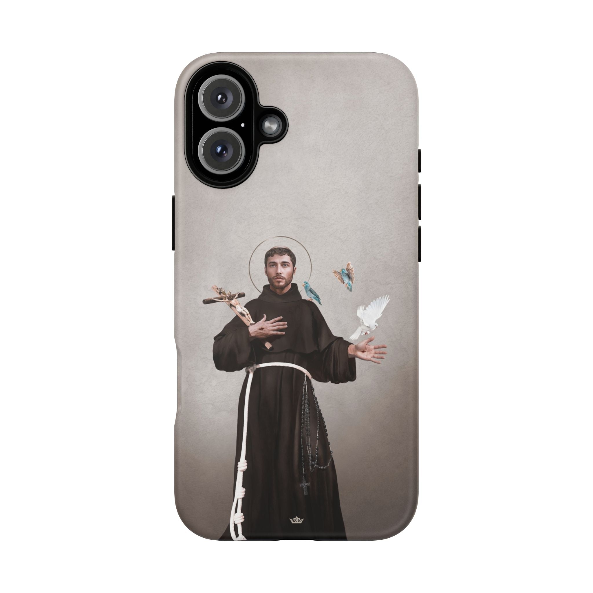 St. Francis of Assisi Hard Phone Case (Light) - Venxara