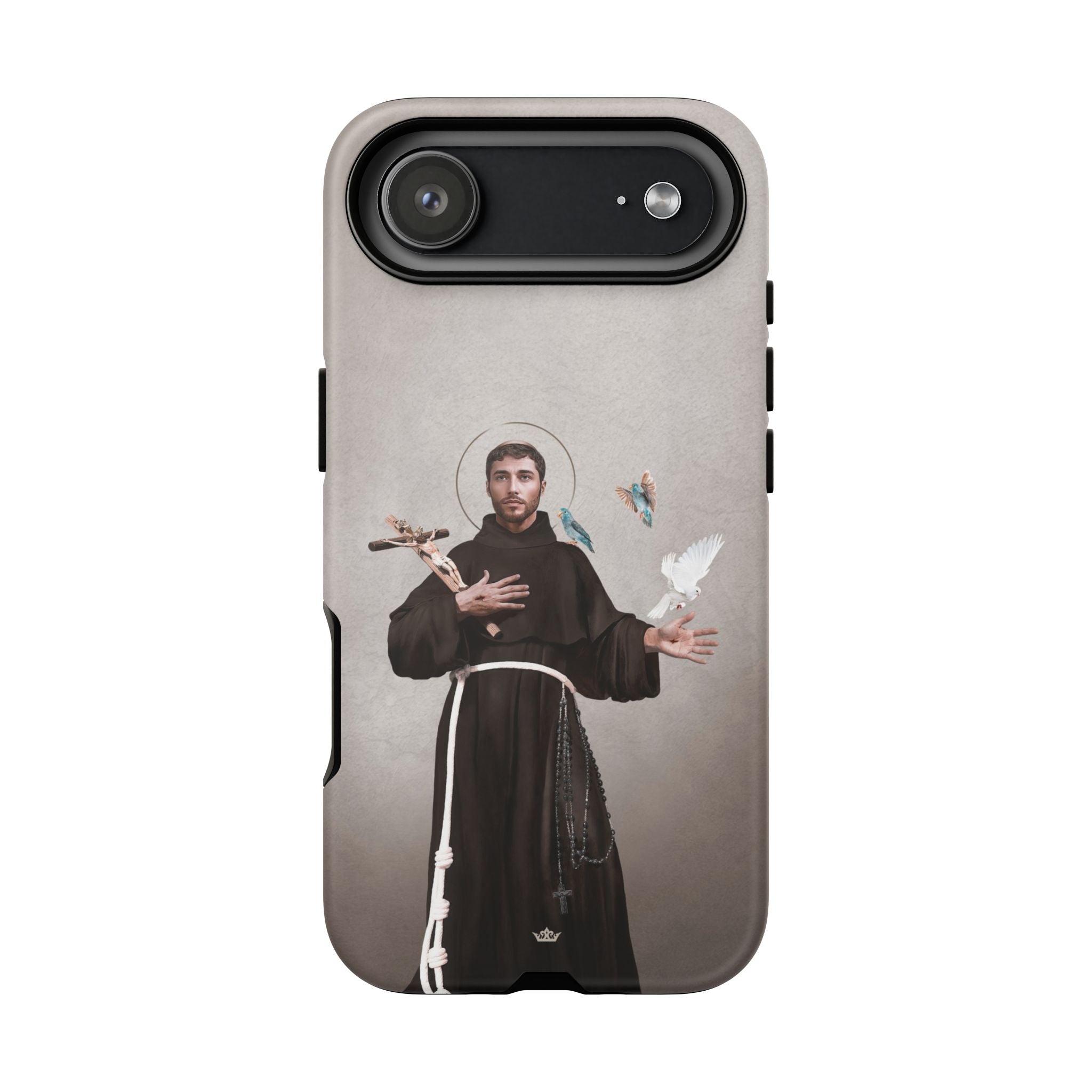 St. Francis of Assisi Hard Phone Case (Light) - Venxara