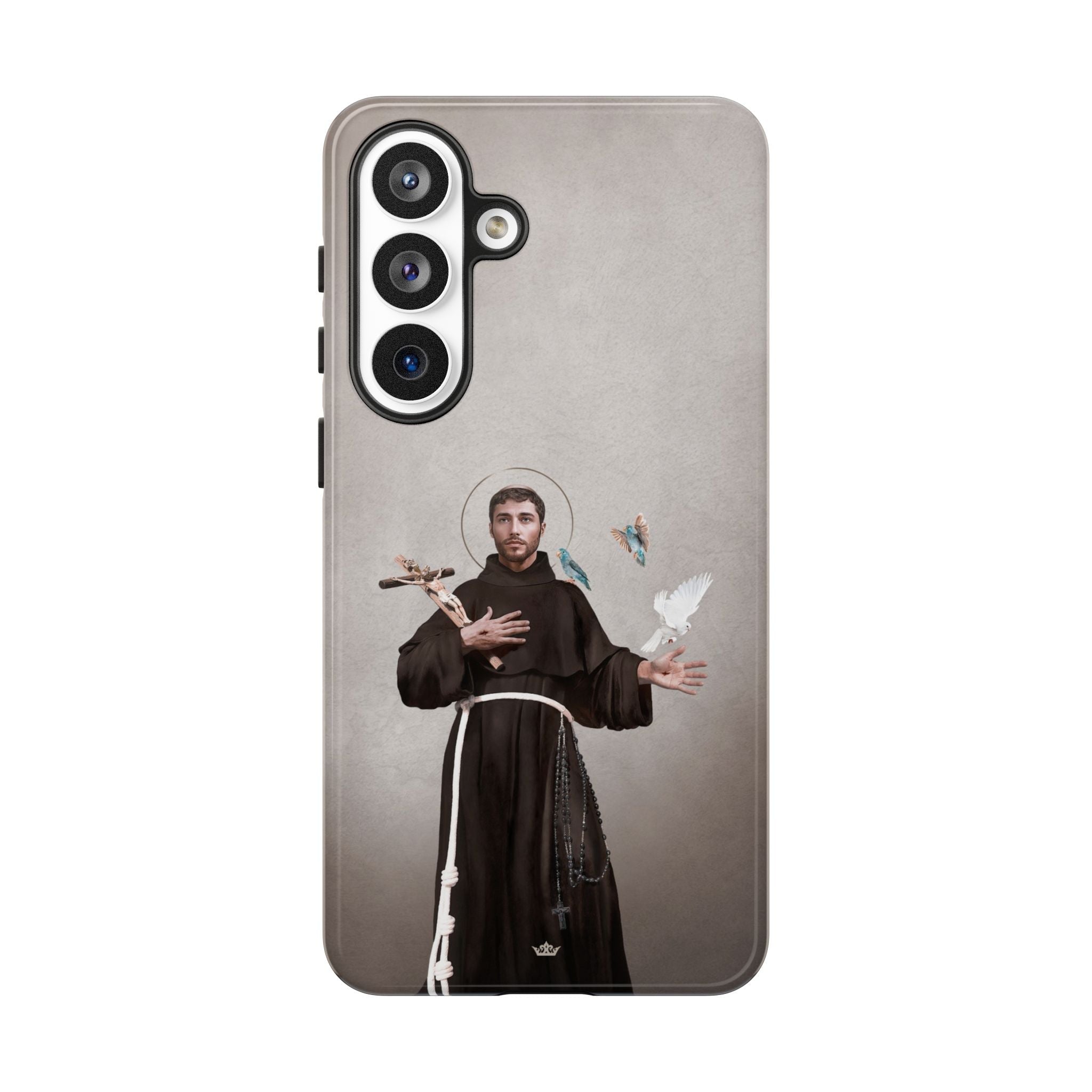 St. Francis of Assisi Hard Phone Case (Light) - Venxara