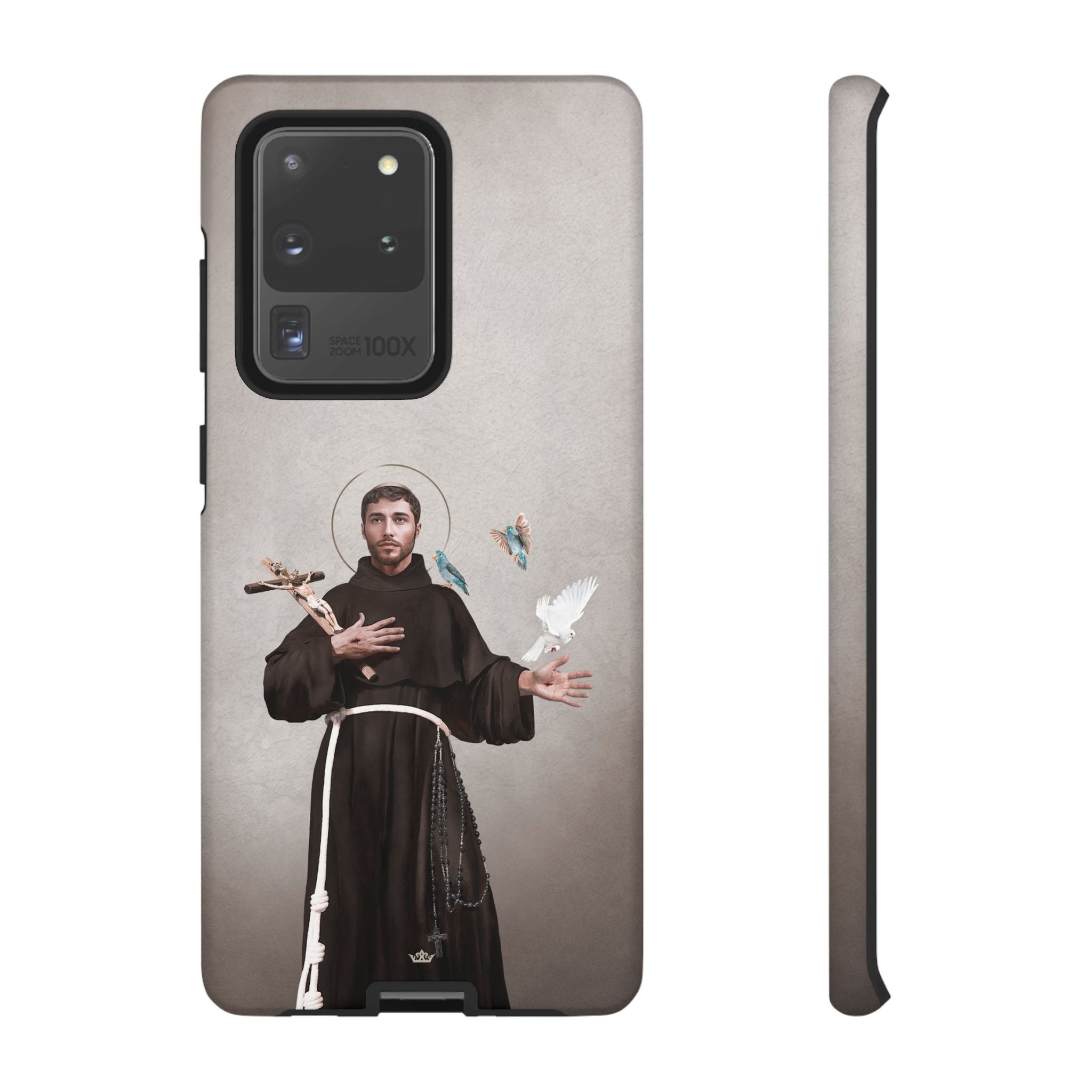St. Francis of Assisi Hard Phone Case (Light) - VENXARA®