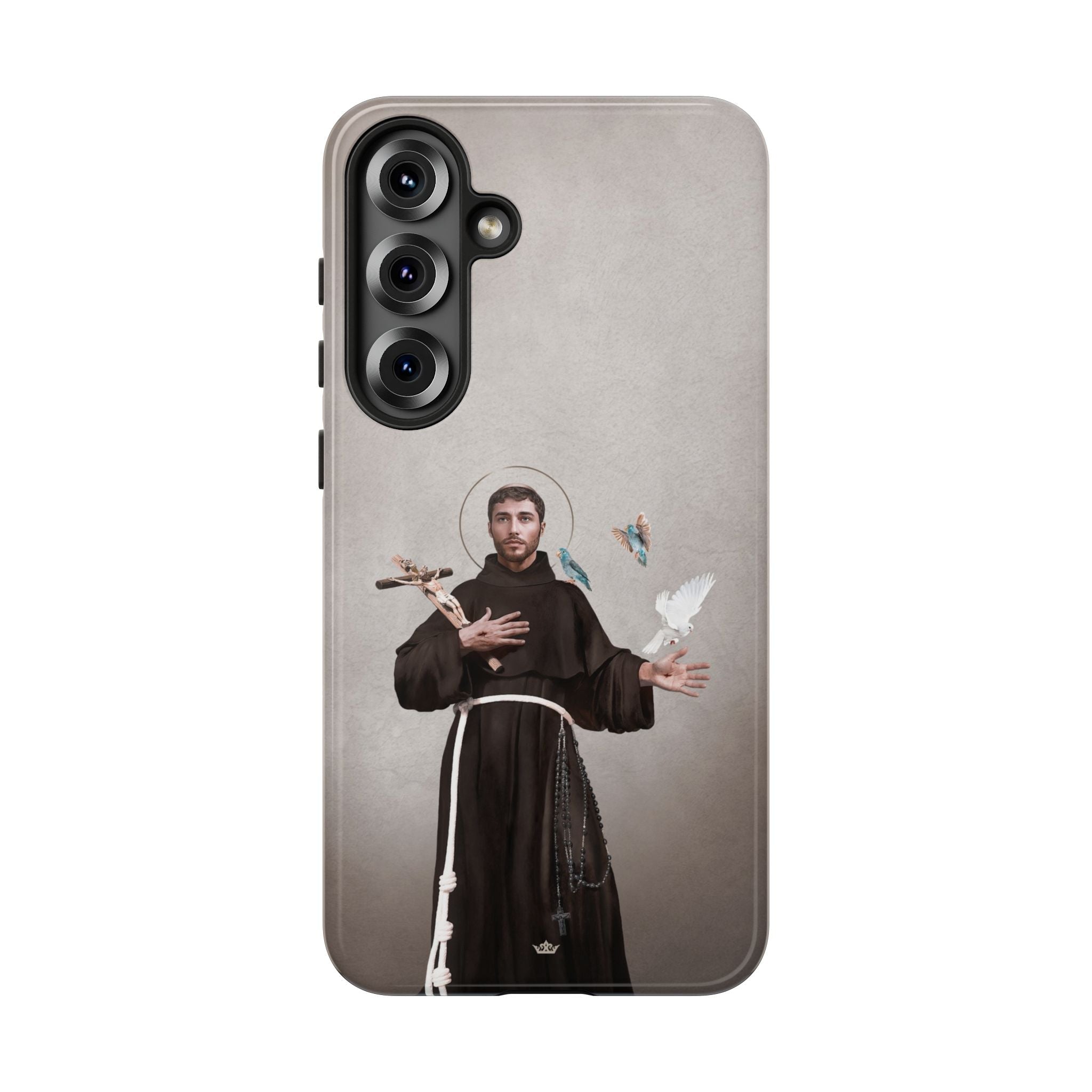 St. Francis of Assisi Hard Phone Case (Light) - Venxara