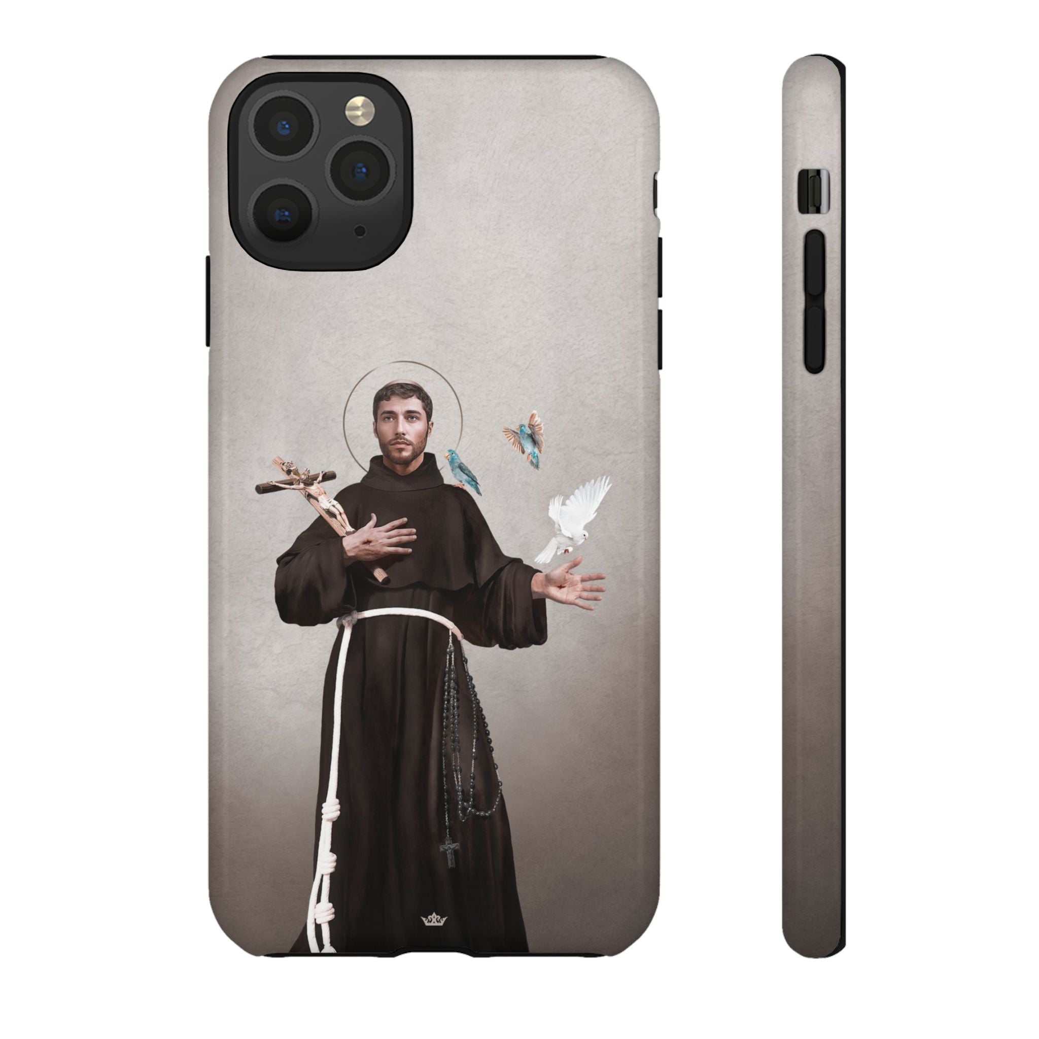 St. Francis of Assisi Hard Phone Case (Light) - VENXARA®