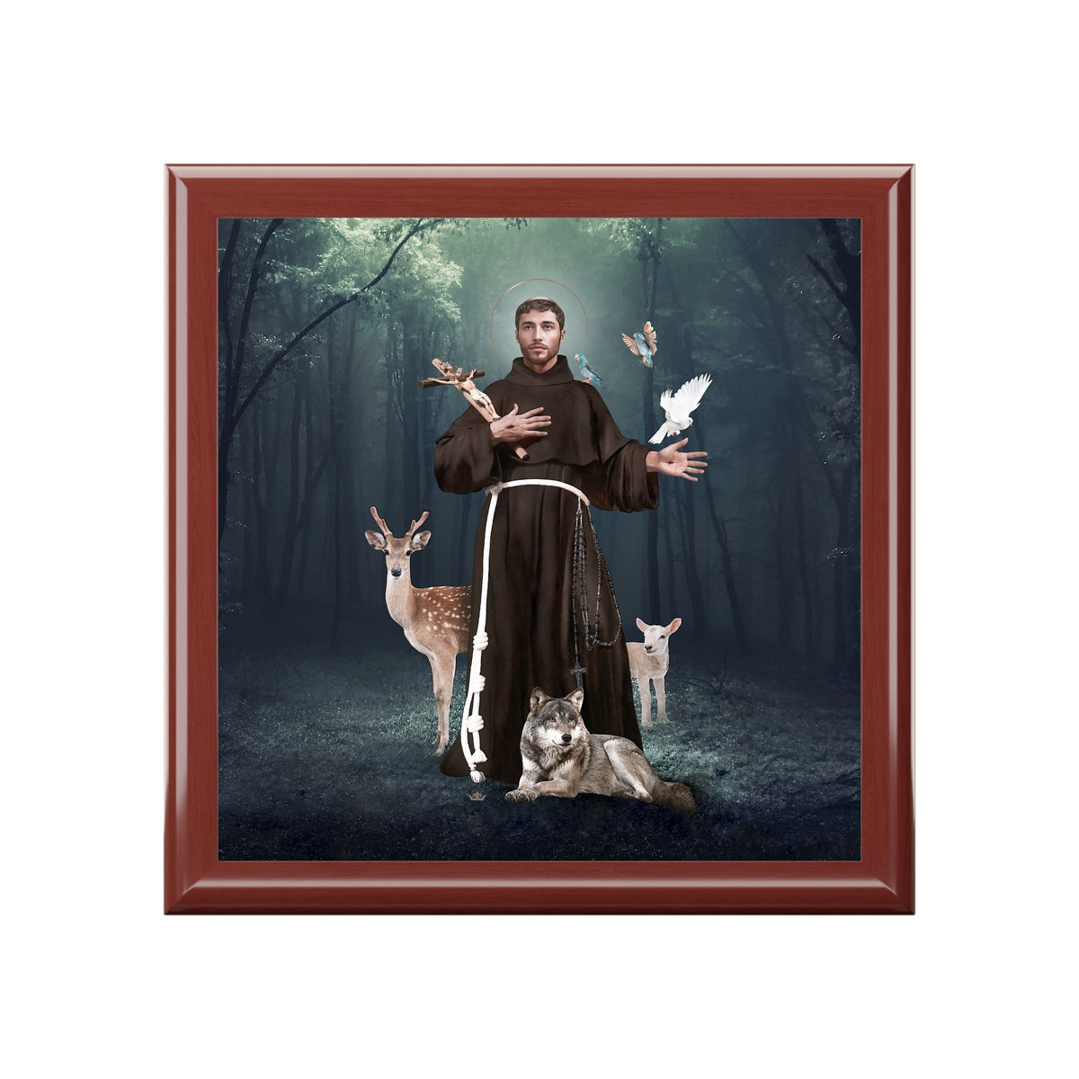 St. Francis of Assisi Keepsake Box Copyright VENXARA