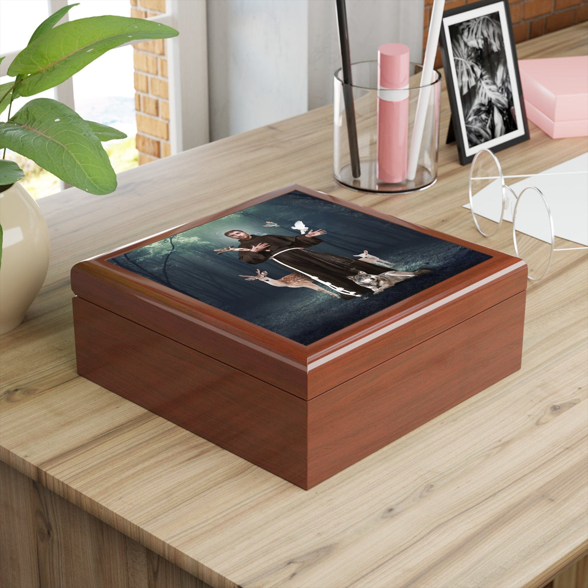 St. Francis of Assisi Keepsake Box Copyright VENXARA