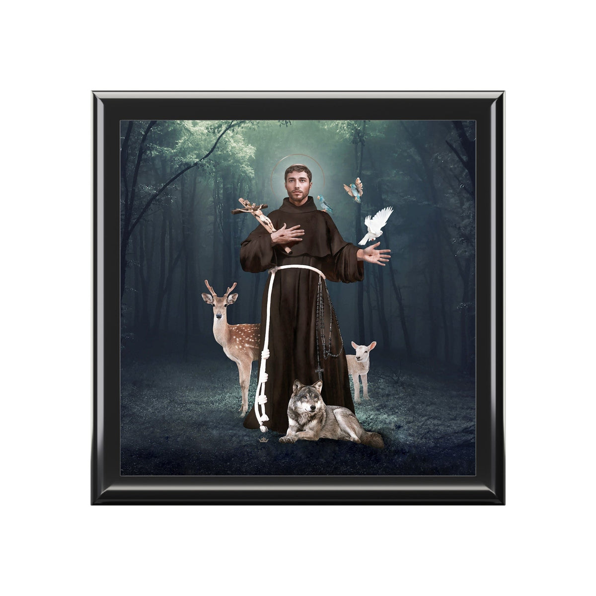 St. Francis of Assisi Keepsake Box Copyright VENXARA