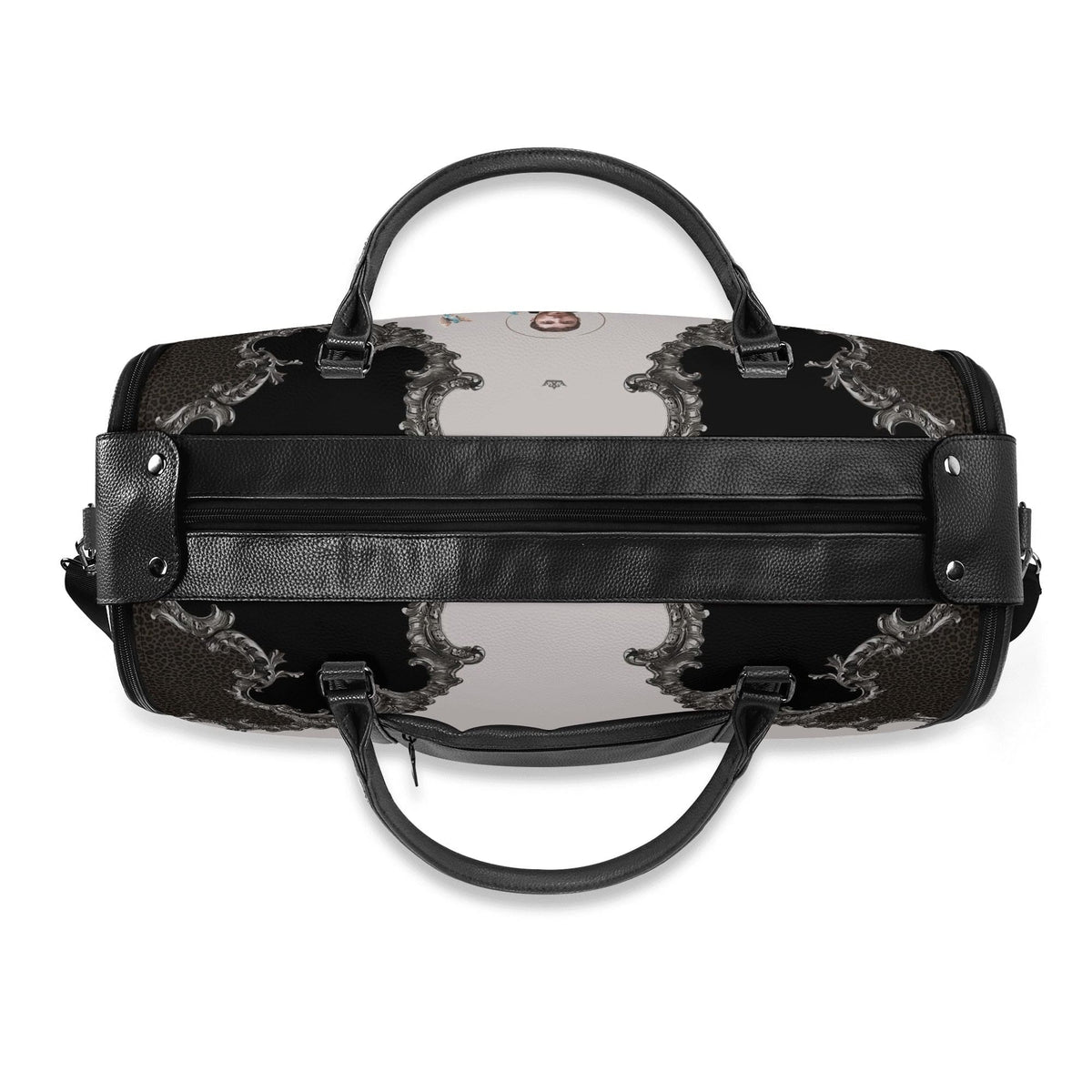 St. Francis of Assisi Travel Bag (Baroque Leopard) Copyright VENXARA