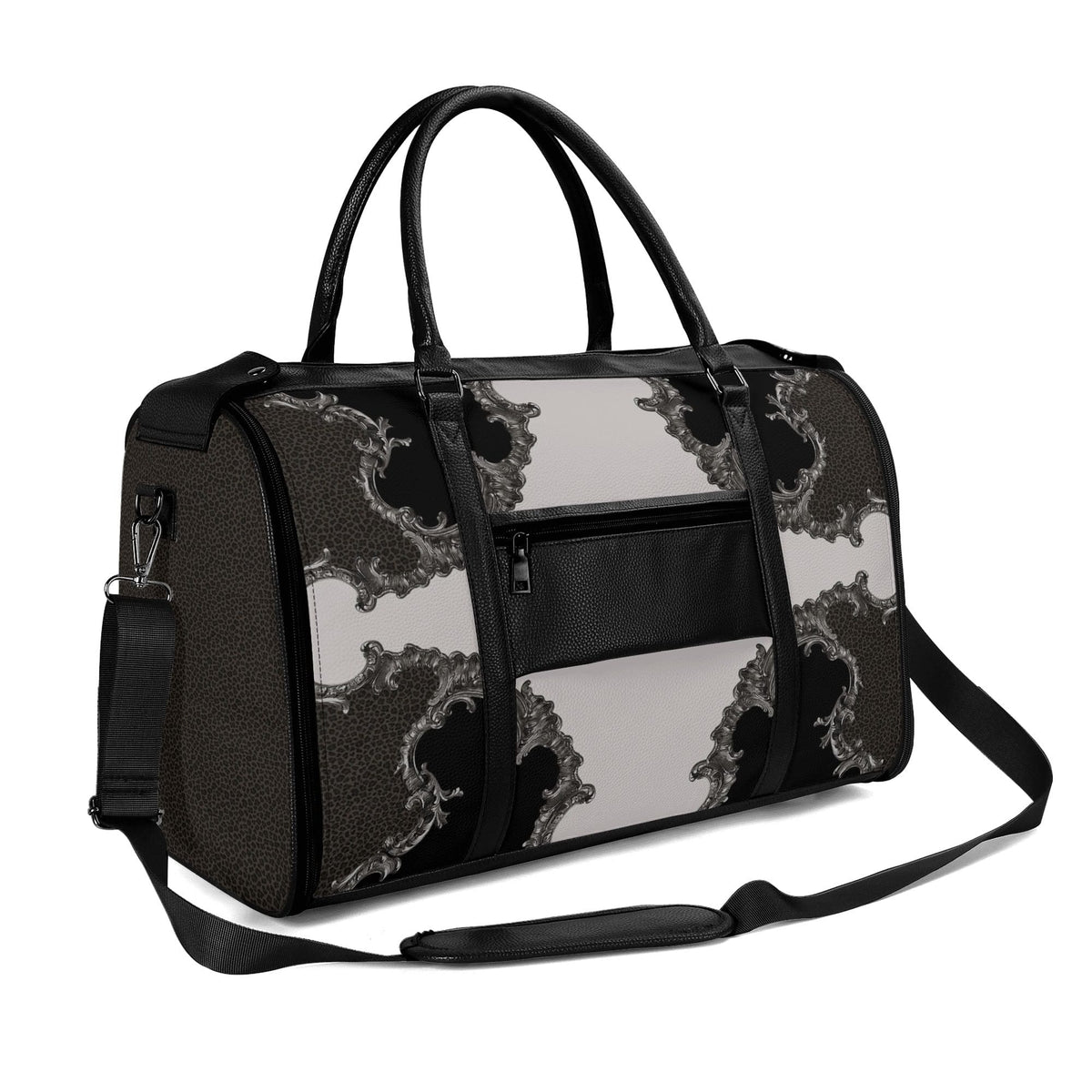 St. Francis of Assisi Travel Bag (Baroque Leopard) Copyright VENXARA