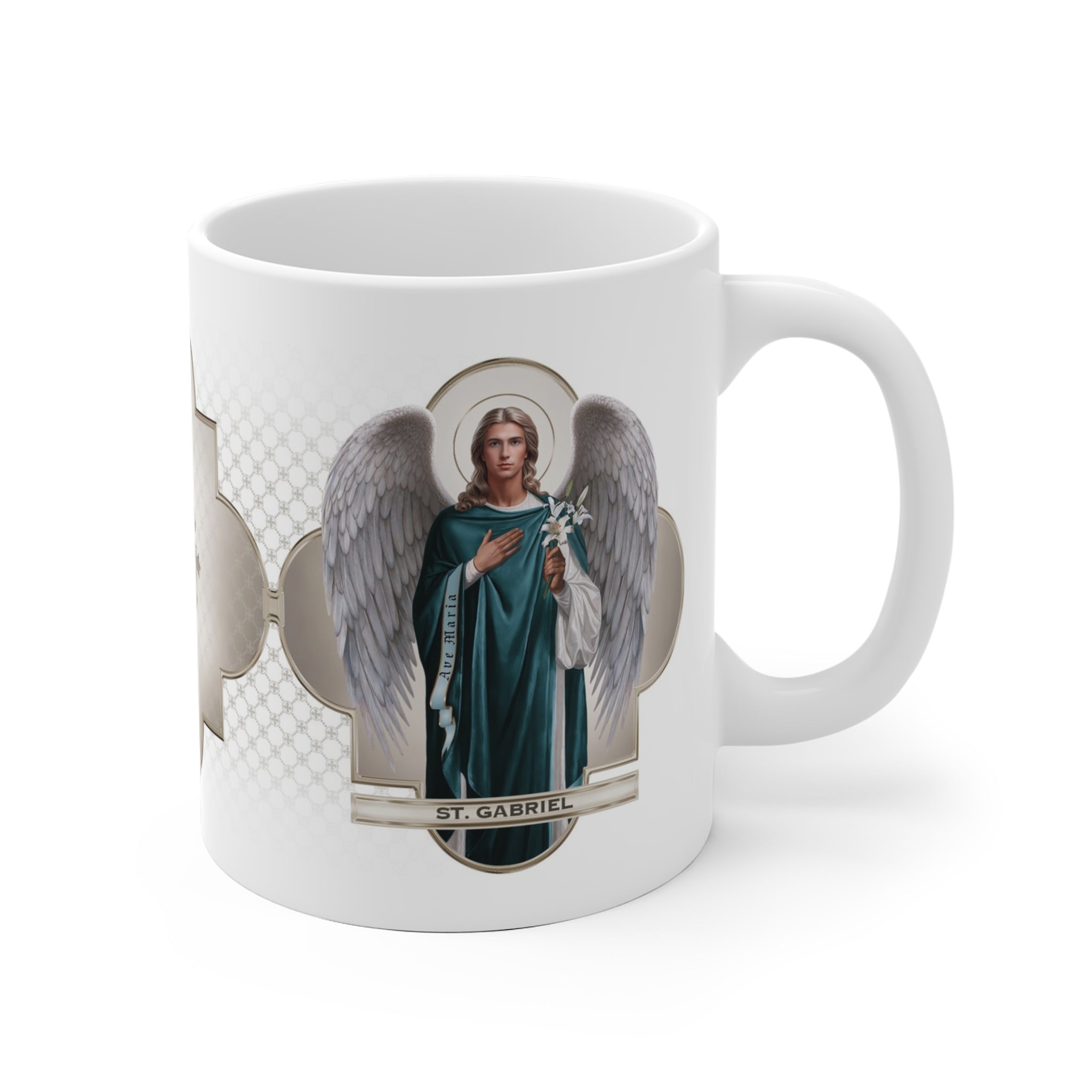 St. Gabriel the Archangel Ceramic Mug - VENXARA®