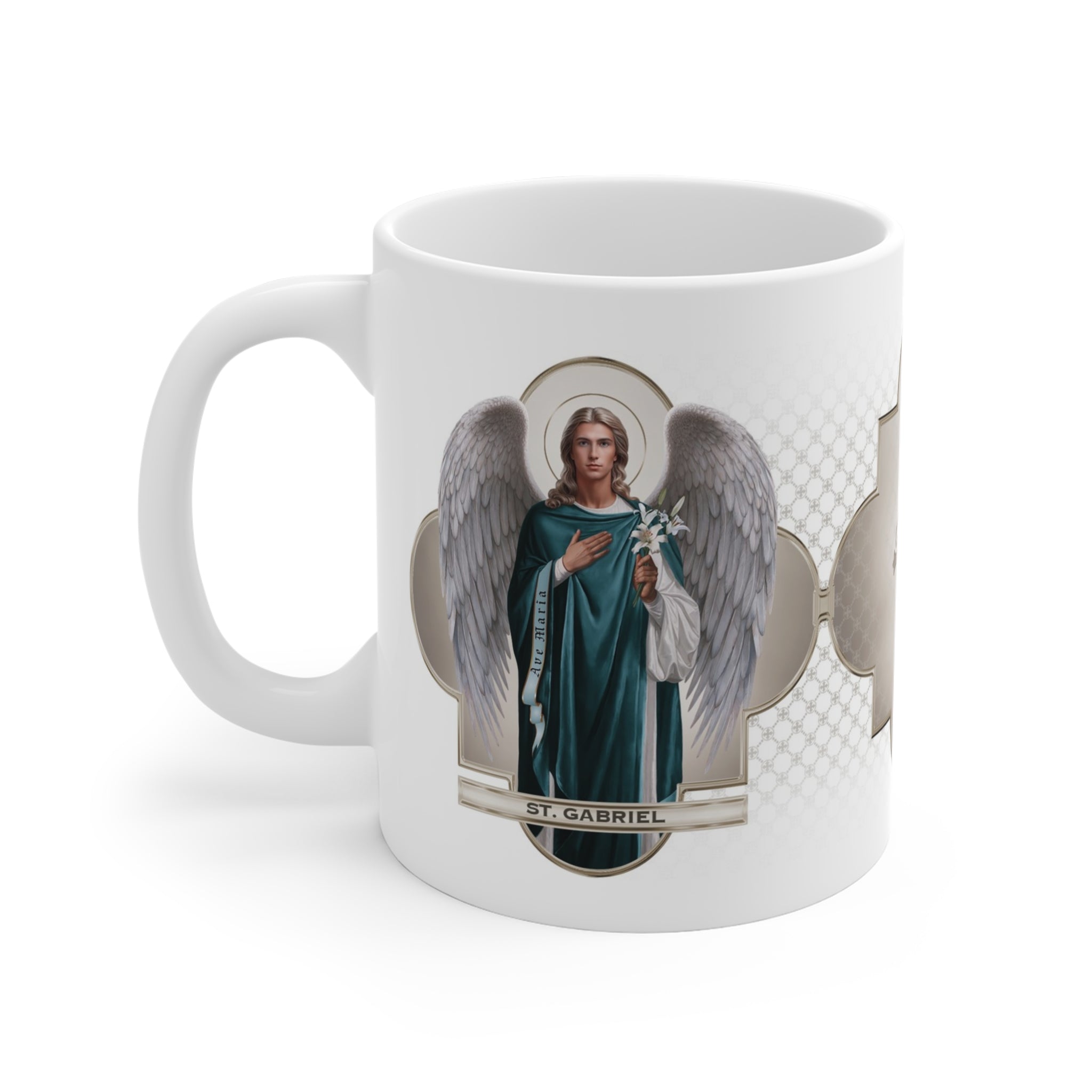 St. Gabriel the Archangel Ceramic Mug - VENXARA®