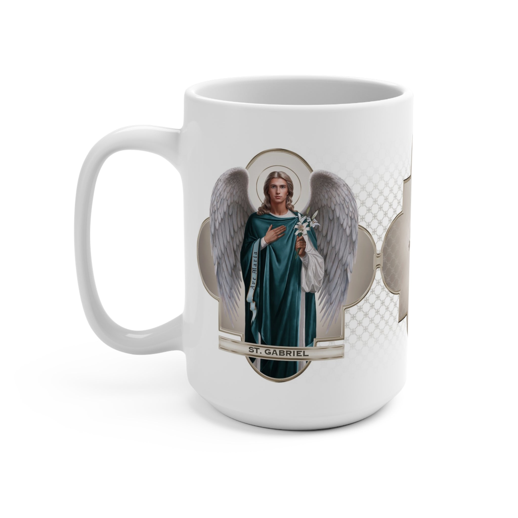 St. Gabriel the Archangel Ceramic Mug - VENXARA®