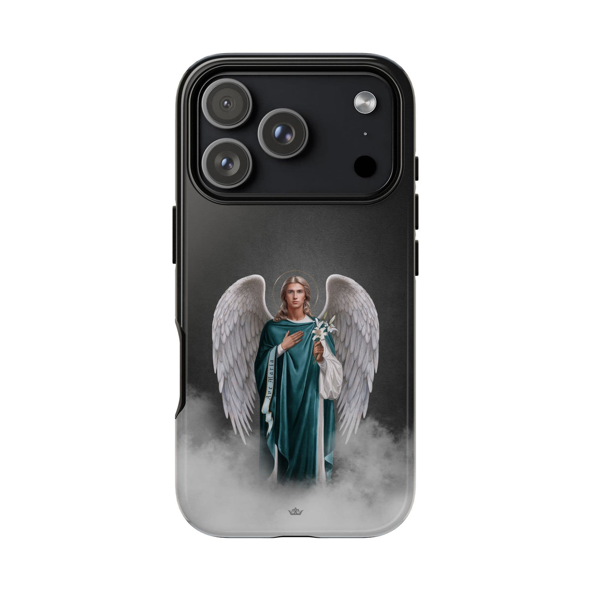 St. Gabriel the Archangel Hard Phone Case (Dark) Copyright VENXARA