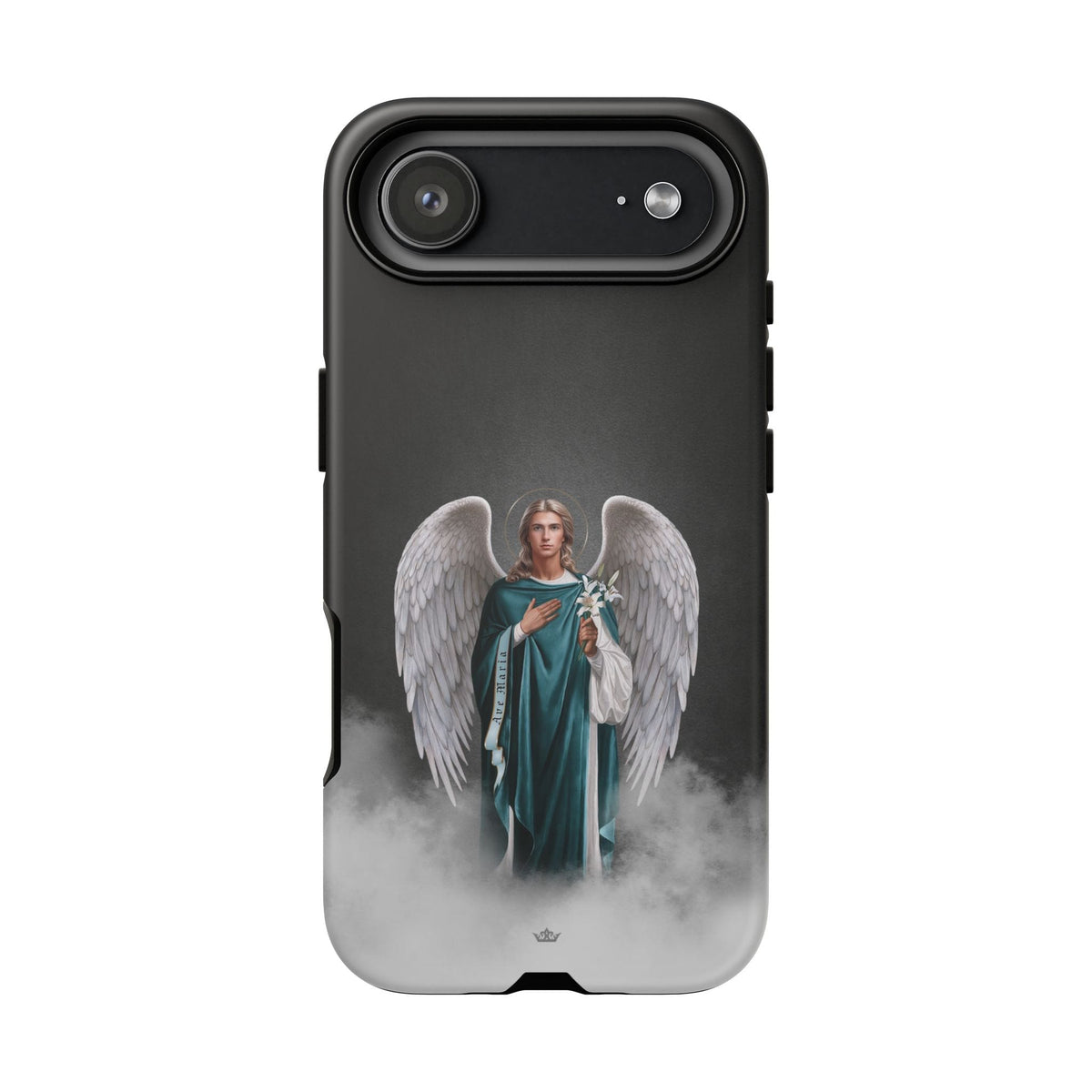 St. Gabriel the Archangel Hard Phone Case (Dark) Copyright VENXARA