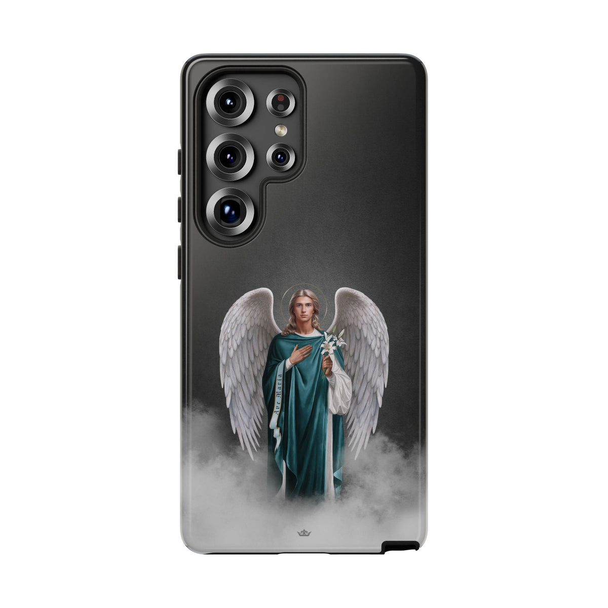 St. Gabriel the Archangel Hard Phone Case (Dark) Copyright VENXARA