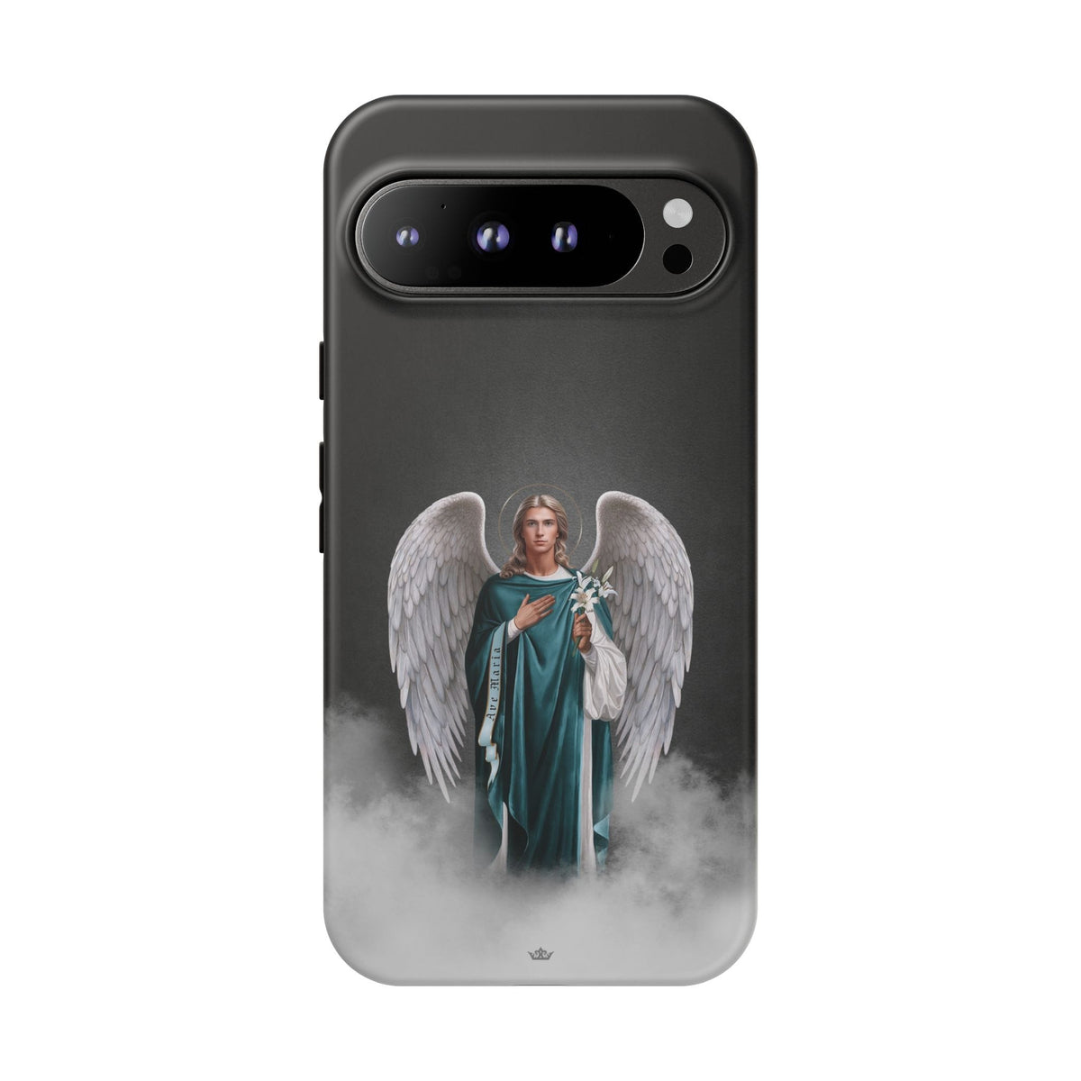 St. Gabriel the Archangel Hard Phone Case (Dark) Copyright VENXARA