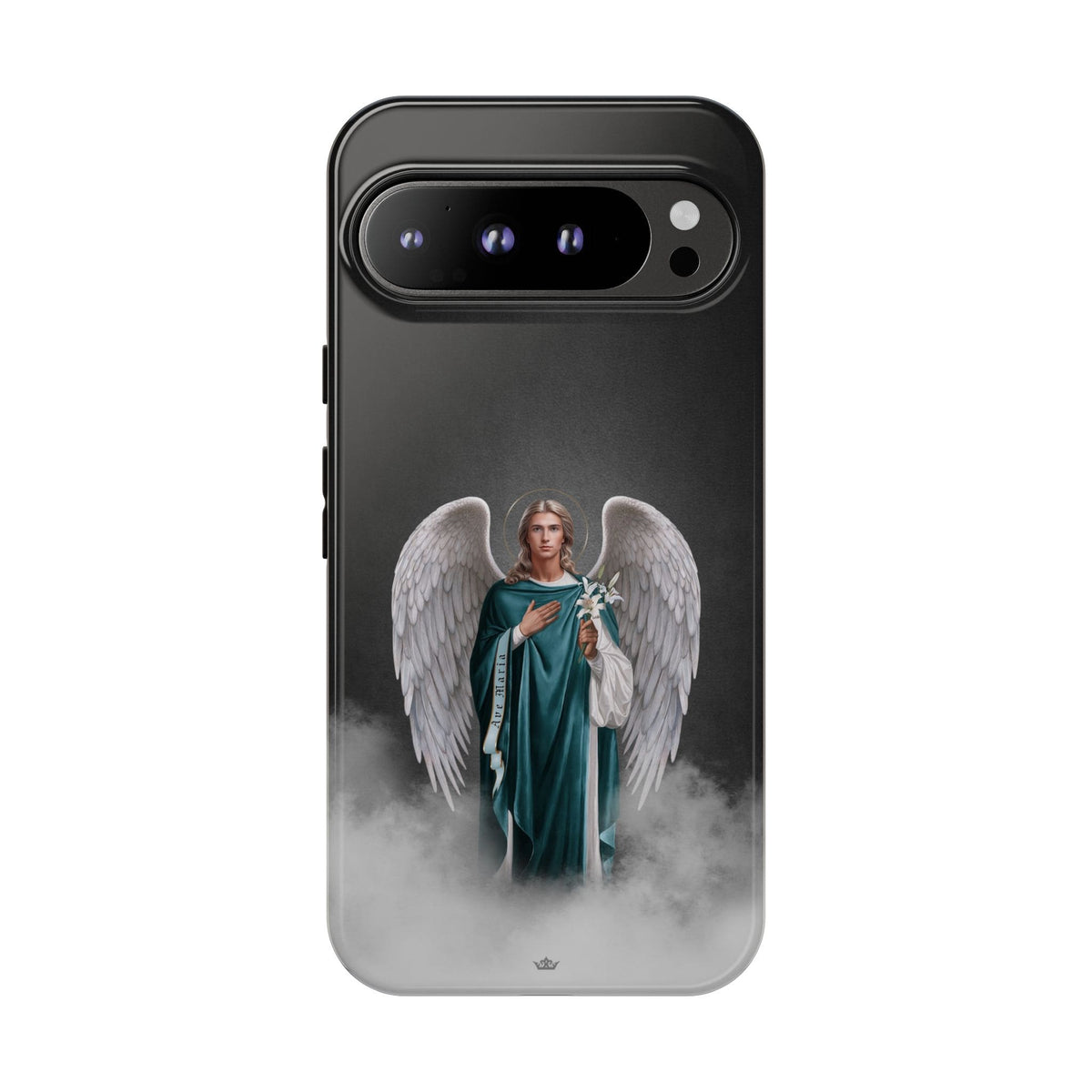 St. Gabriel the Archangel Hard Phone Case (Dark) Copyright VENXARA