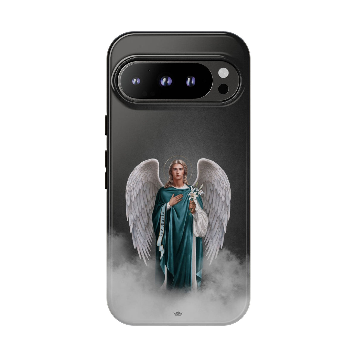 St. Gabriel the Archangel Hard Phone Case (Dark) Copyright VENXARA