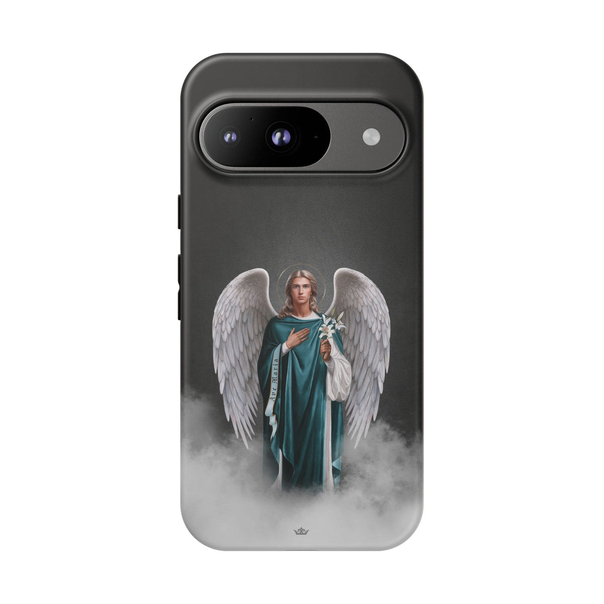 St. Gabriel the Archangel Hard Phone Case (Dark) Copyright VENXARA