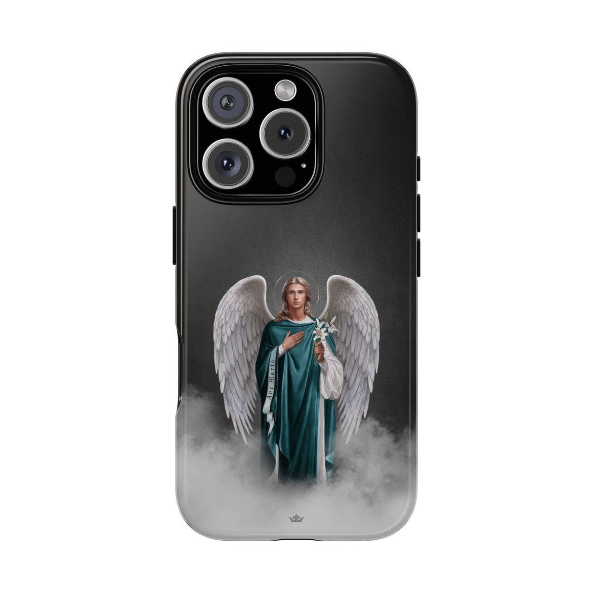 St. Gabriel the Archangel Hard Phone Case (Dark) Copyright VENXARA