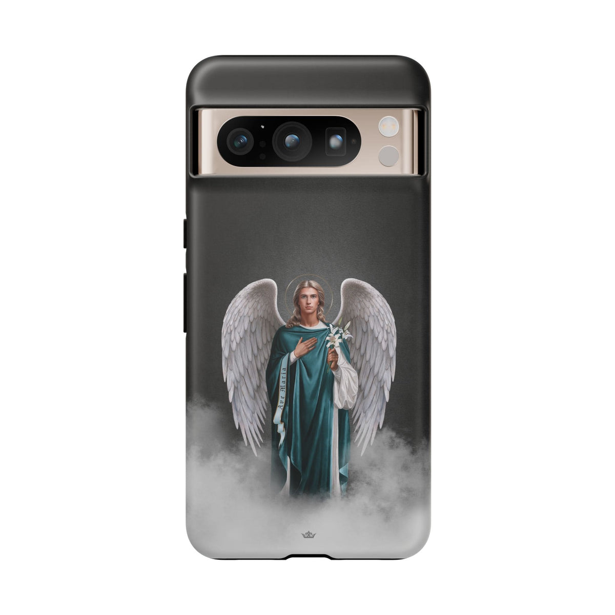 St. Gabriel the Archangel Hard Phone Case (Dark) Copyright VENXARA