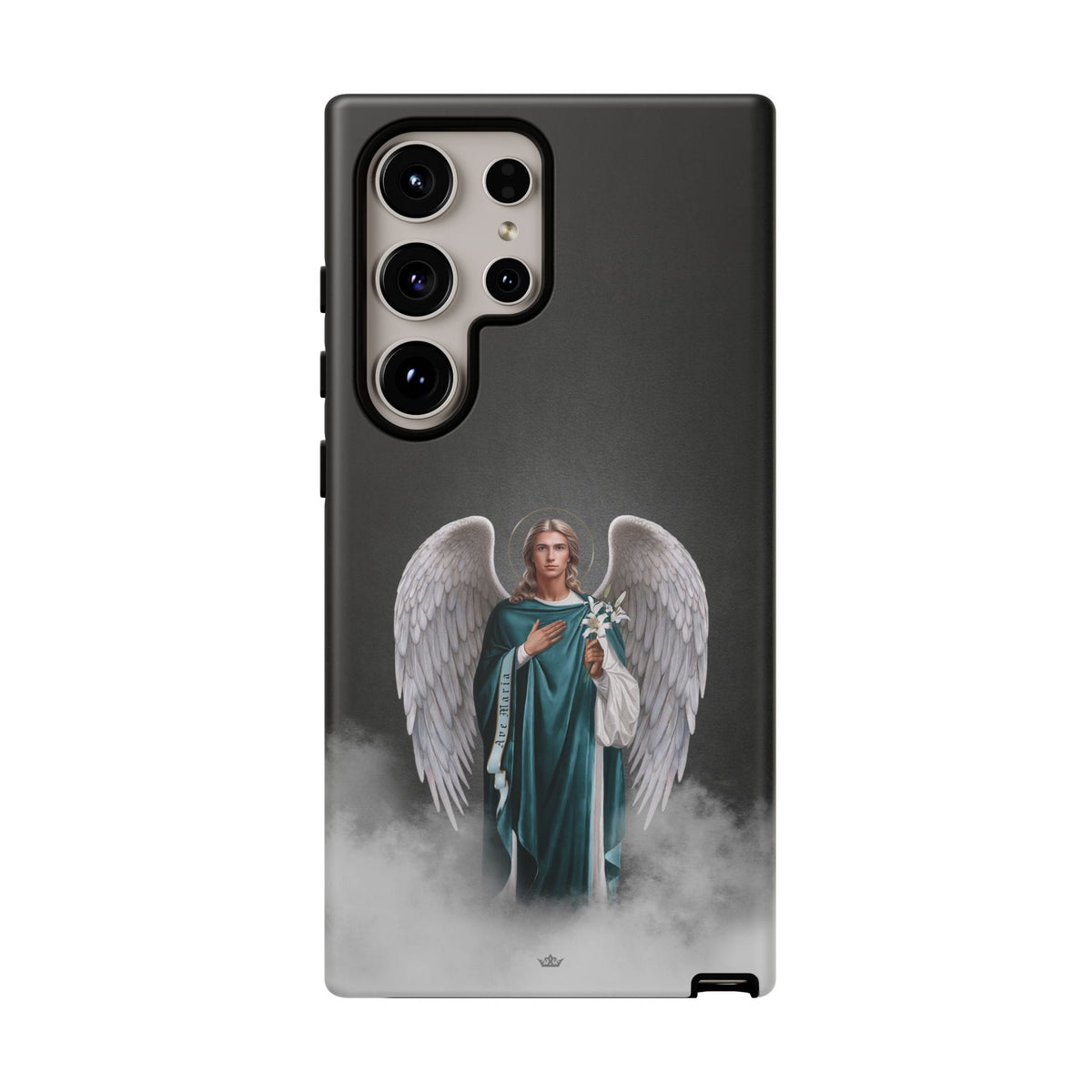 St. Gabriel the Archangel Hard Phone Case (Dark) Copyright VENXARA
