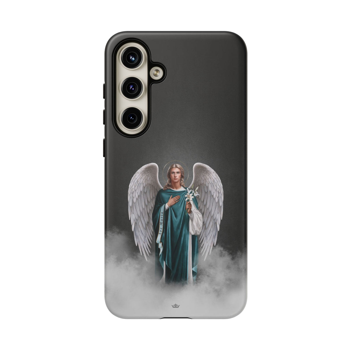 St. Gabriel the Archangel Hard Phone Case (Dark) Copyright VENXARA