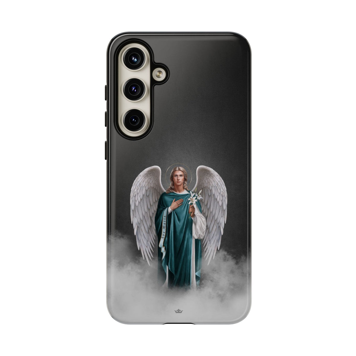 St. Gabriel the Archangel Hard Phone Case (Dark) Copyright VENXARA