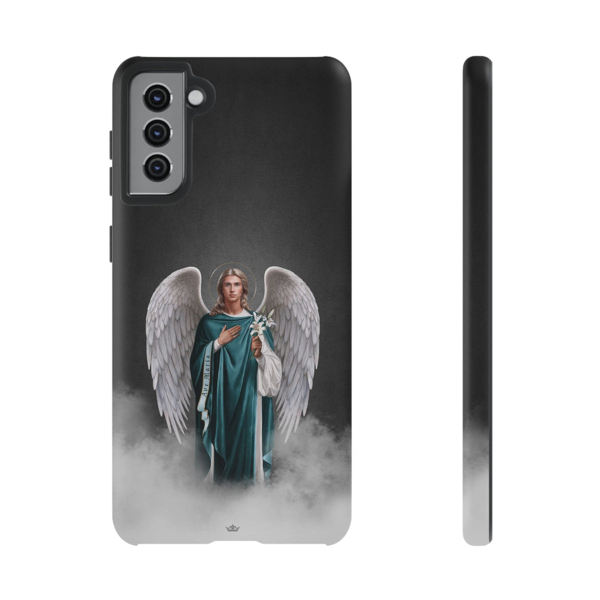 St. Gabriel the Archangel Hard Phone Case (Dark) Copyright VENXARA