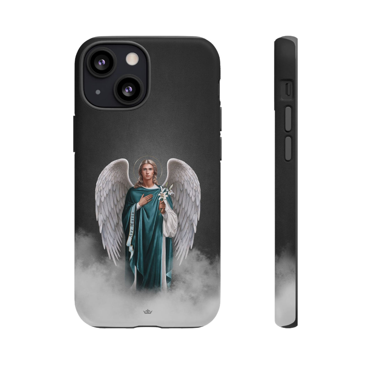St. Gabriel the Archangel Hard Phone Case (Dark) Copyright VENXARA