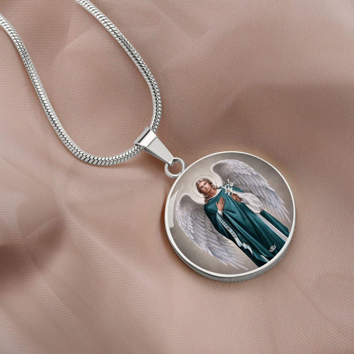 St. Gabriel the Archangel Pendant Necklace Copyright VENXARA