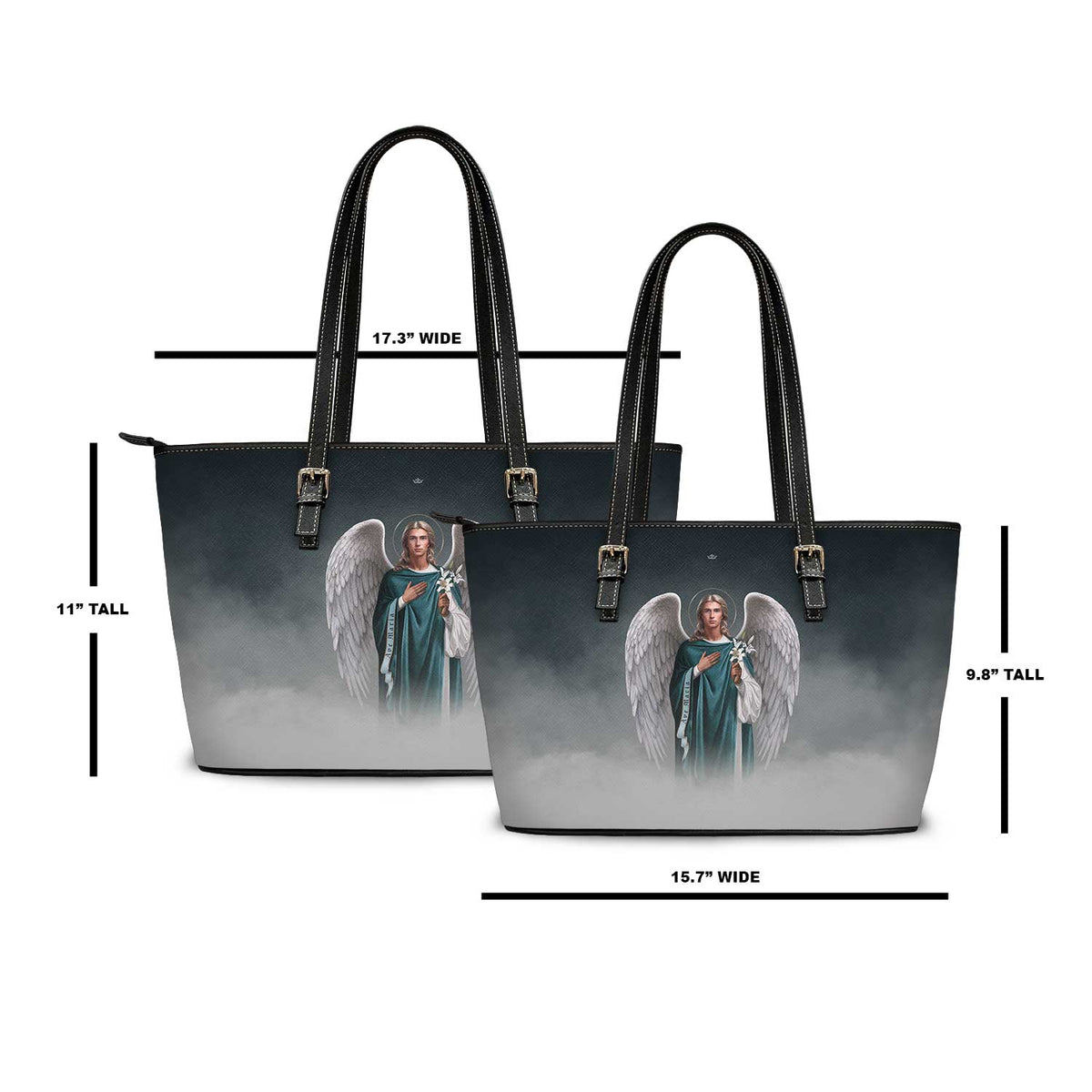St. Gabriel the Archangel Tote Bag (Cloudscape) Copyright VENXARA