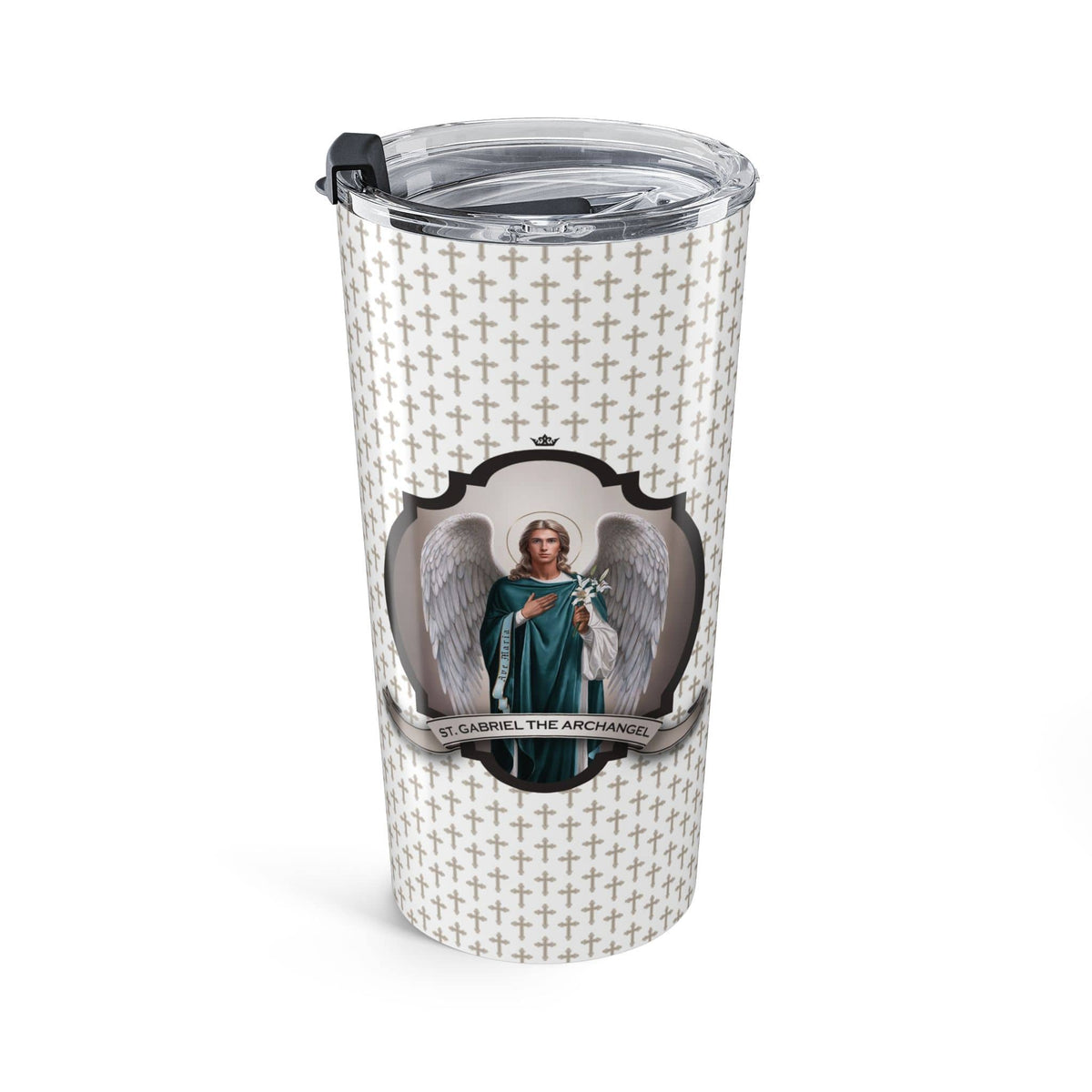 St. Gabriel the Archangel Tumbler (Crosses 20 oz) Copyright VENXARA