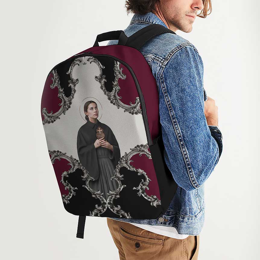 St. Gemma Galgani Large Backpack (Baroque) Copyright VENXARA
