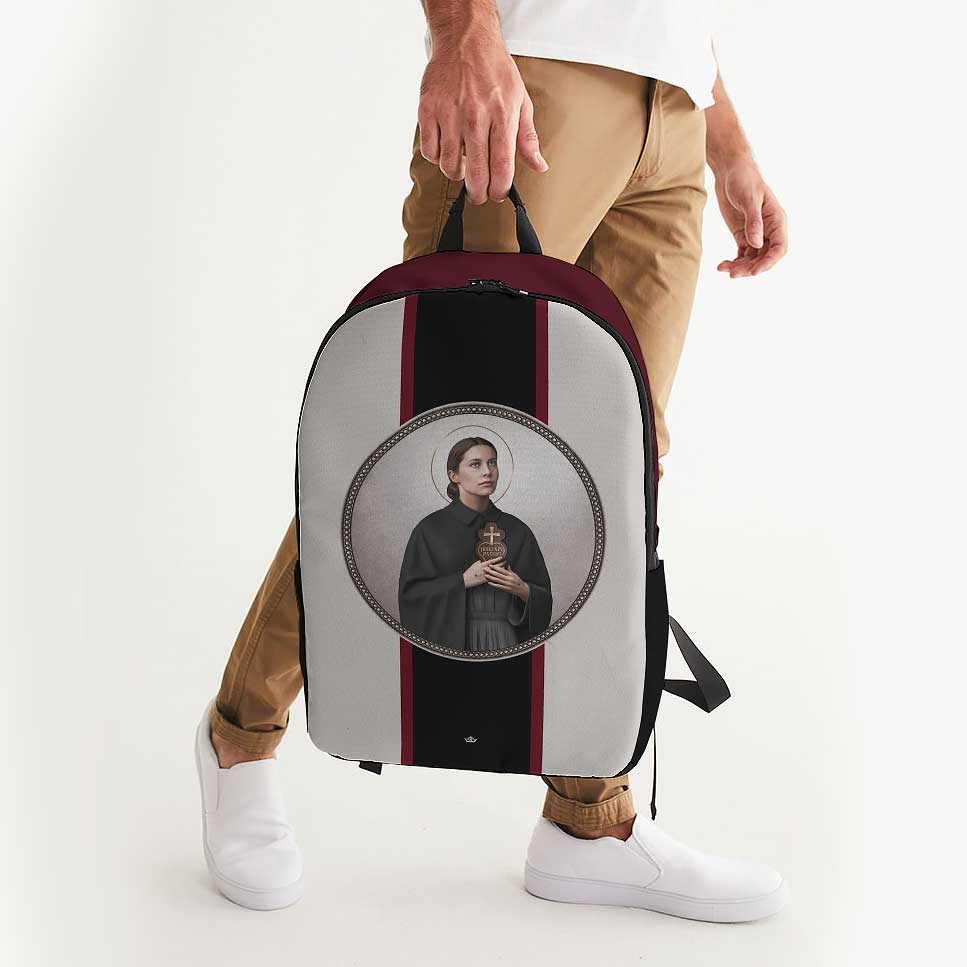 St. Gemma Galgani Large Backpack Copyright VENXARA