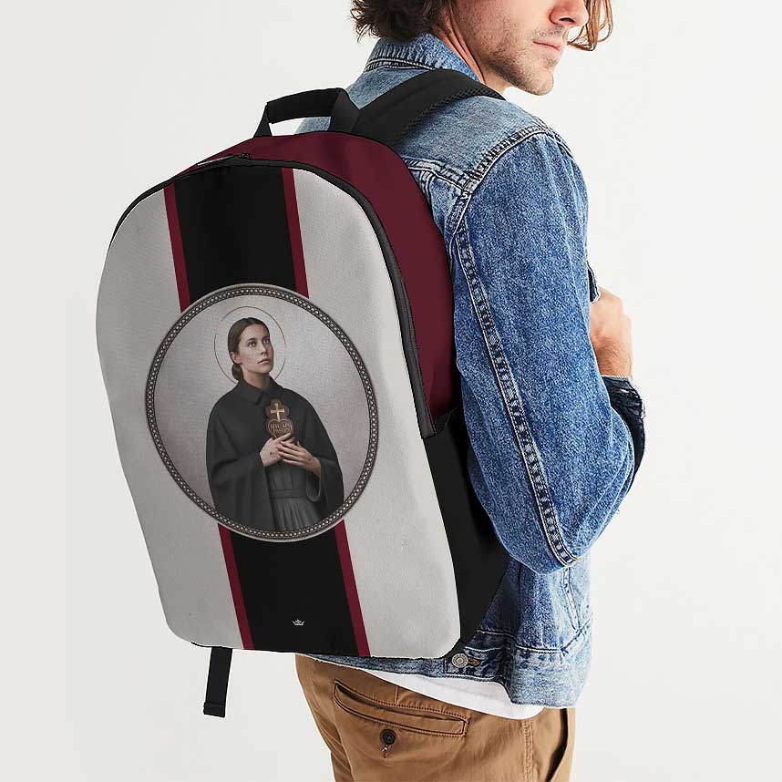 St. Gemma Galgani Large Backpack Copyright VENXARA