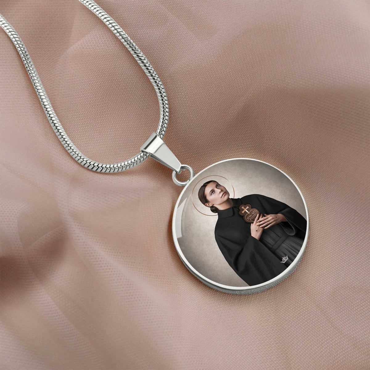 St. Gemma Galgani Pendant Necklace Copyright VENXARA