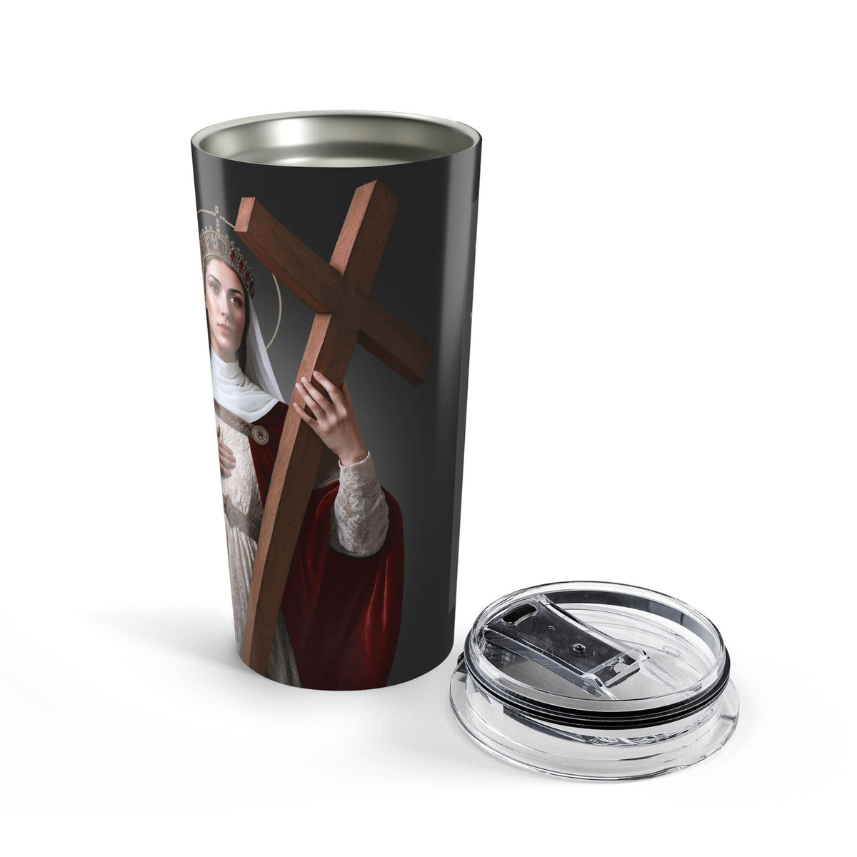 St. Helena Lord's Prayer Tumbler (Ash 20 oz) Copyright VENXARA