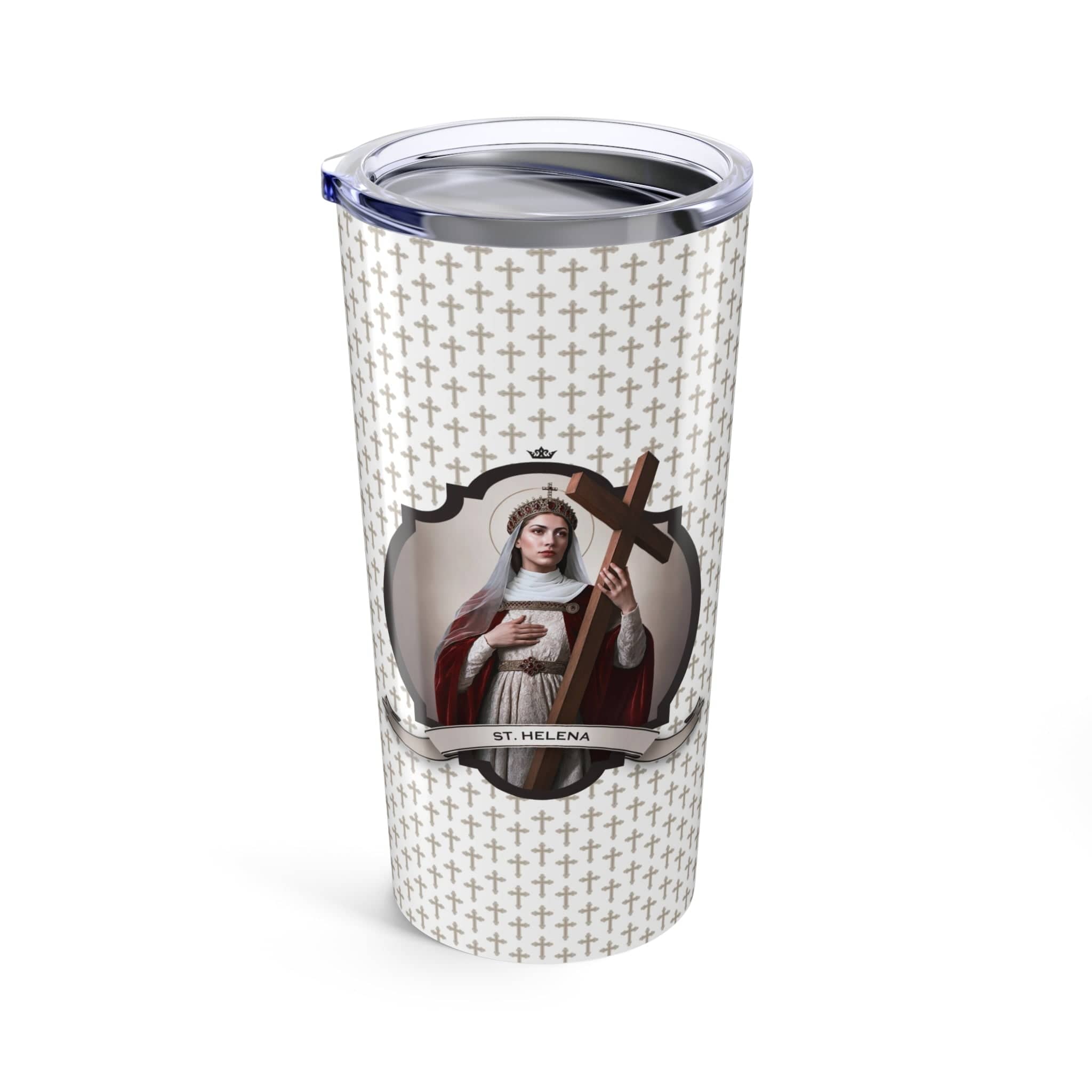 St. Helena Tumbler (Crosses 20 oz) Copyright VENXARA