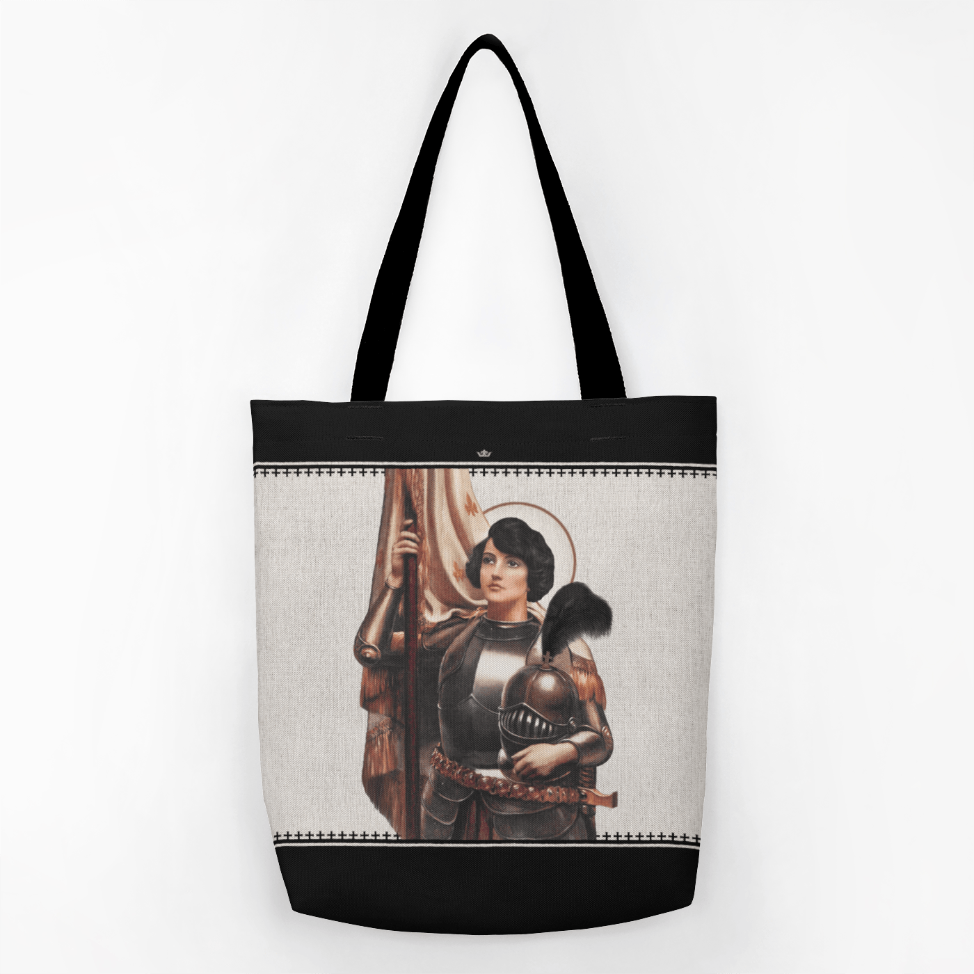 St. Joan of Arc Canvas Tote Bag - VENXARA®