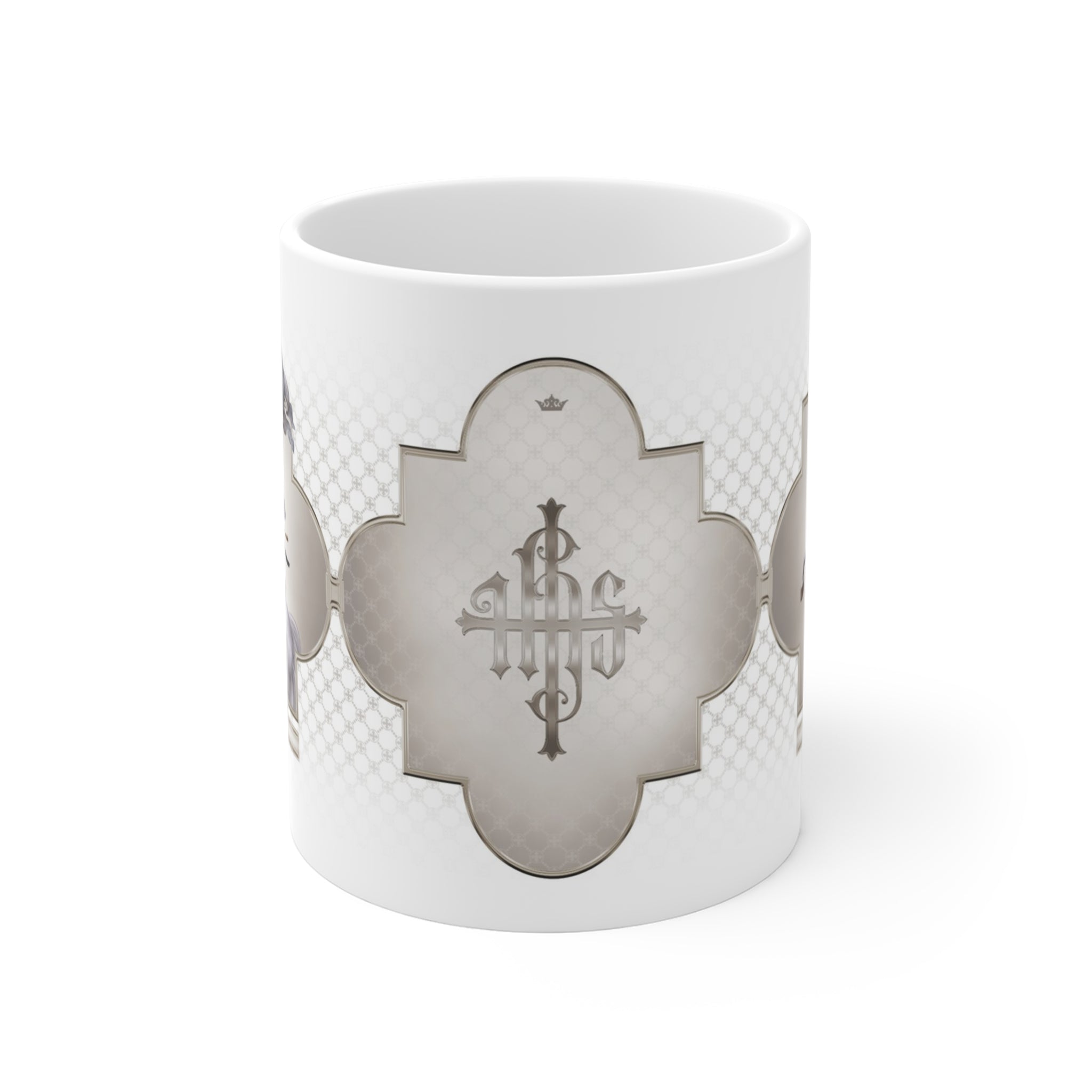 St. Joan of Arc Ceramic Mug (White 11 oz) - VENXARA®