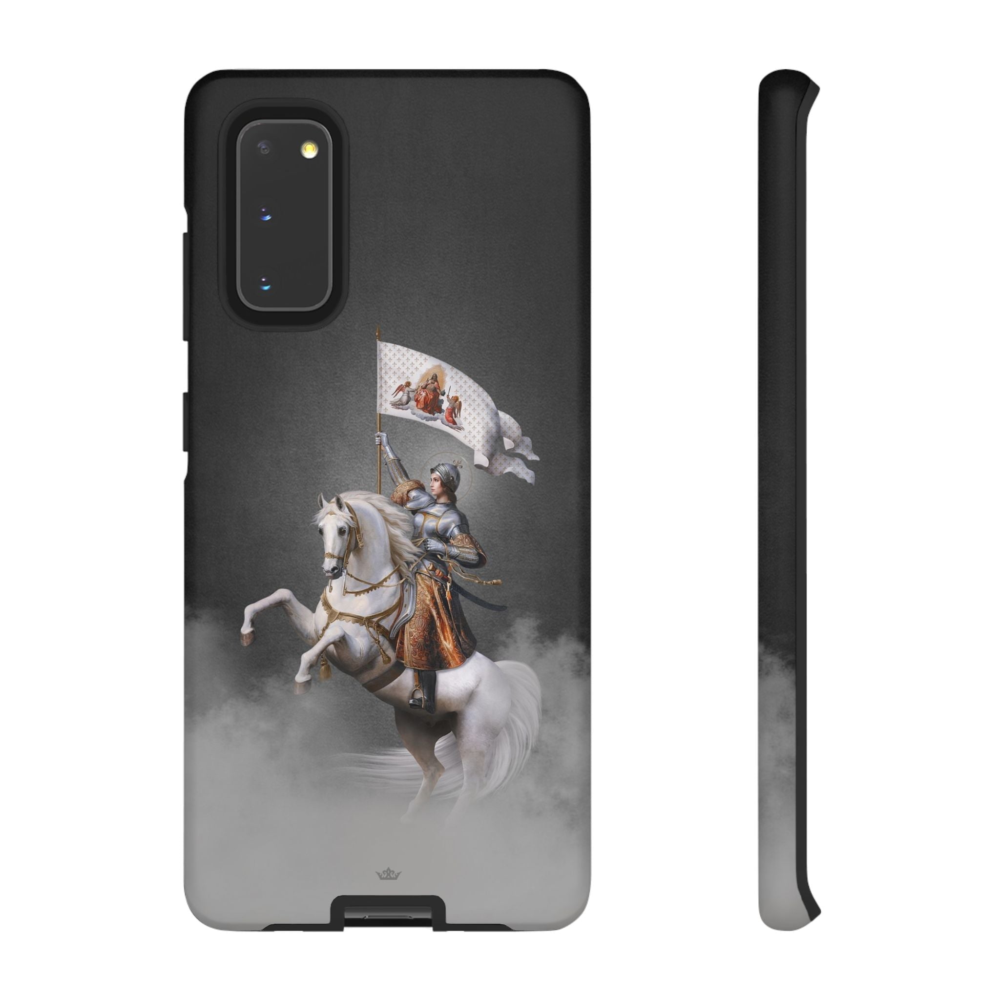St. Joan of Arc in Battle Hard Phone Case (Dark) - VENXARA®